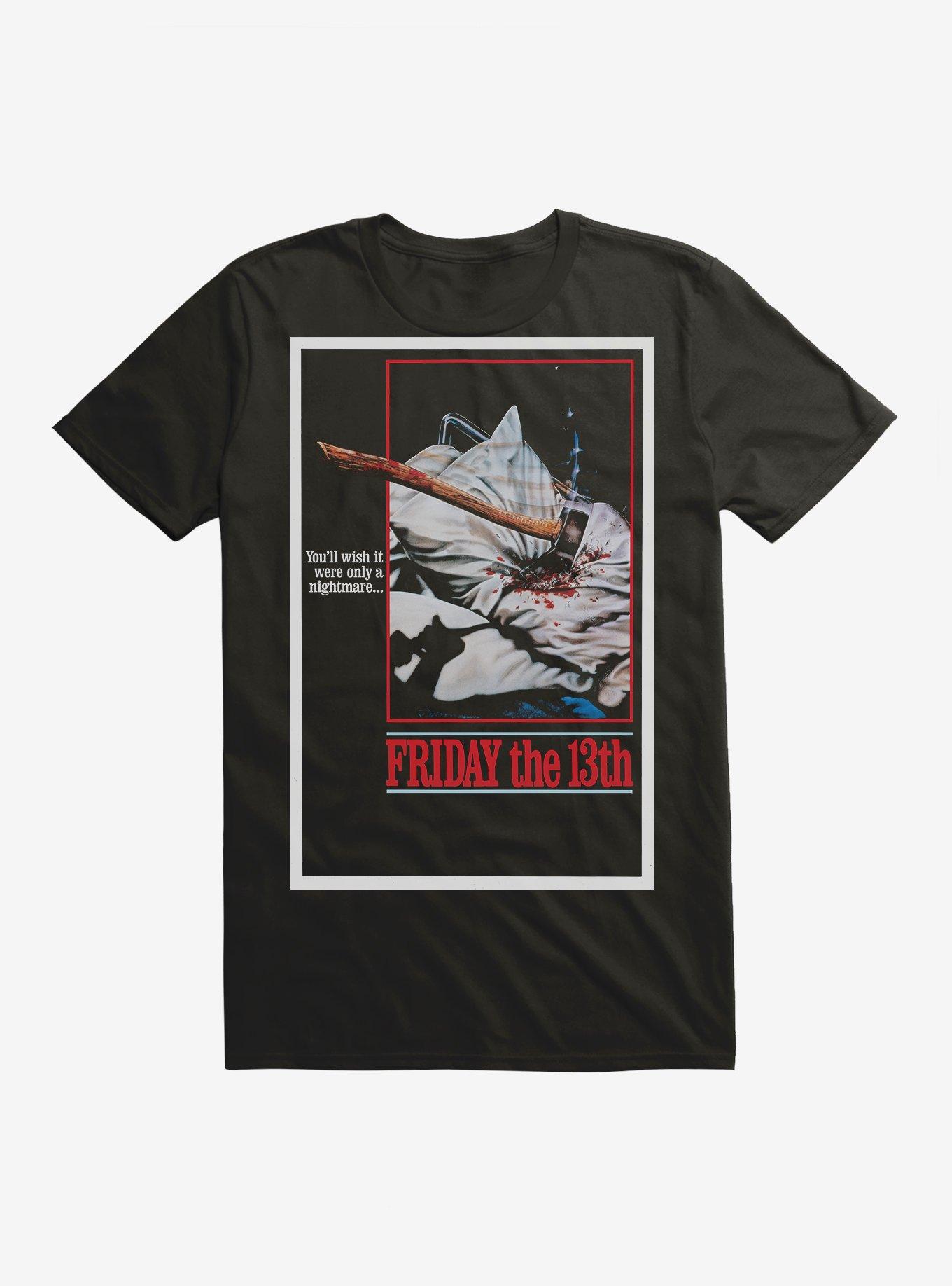 Friday The 13th Nightmare Poster T-Shirt, , hi-res