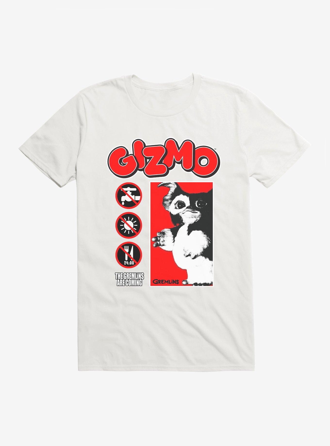 Gremlins Gizmo Warnings T-Shirt