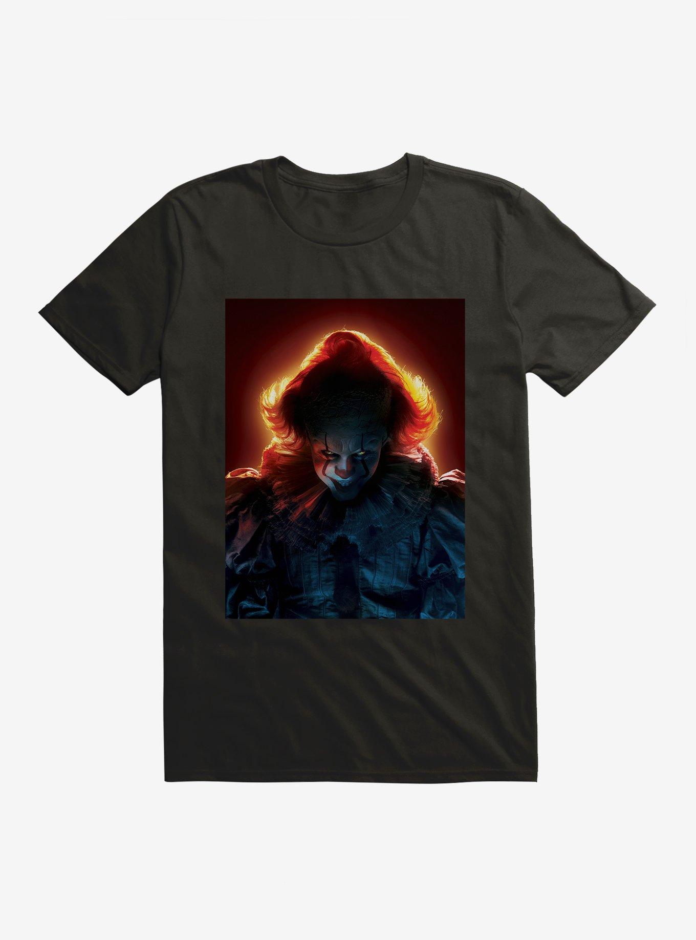 IT Chapter Two Pennywise Orange Glow T-Shirt, BLACK, hi-res
