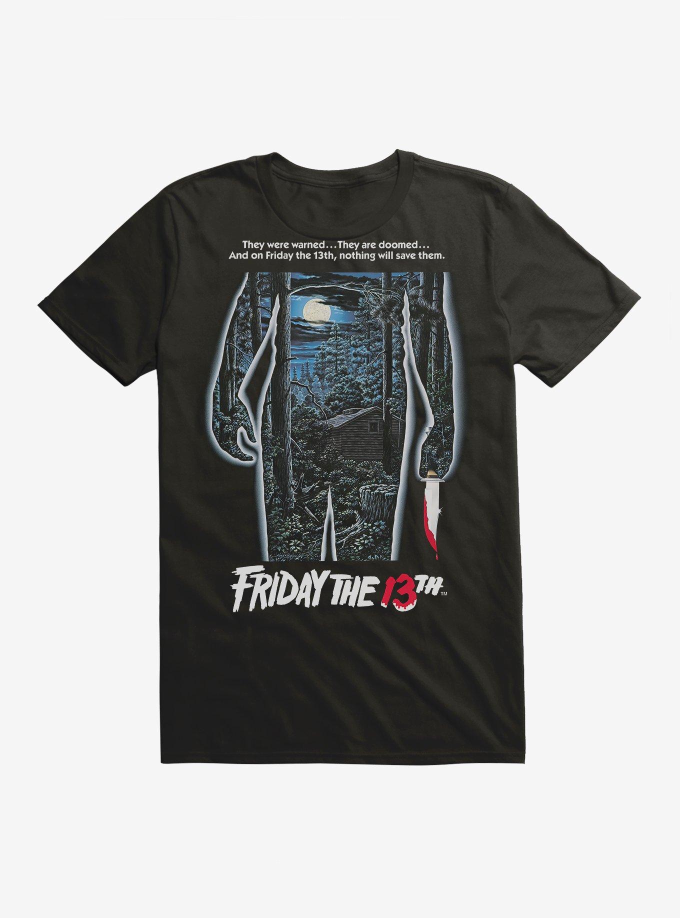 Friday The 13th Poster T-Shirt, , hi-res