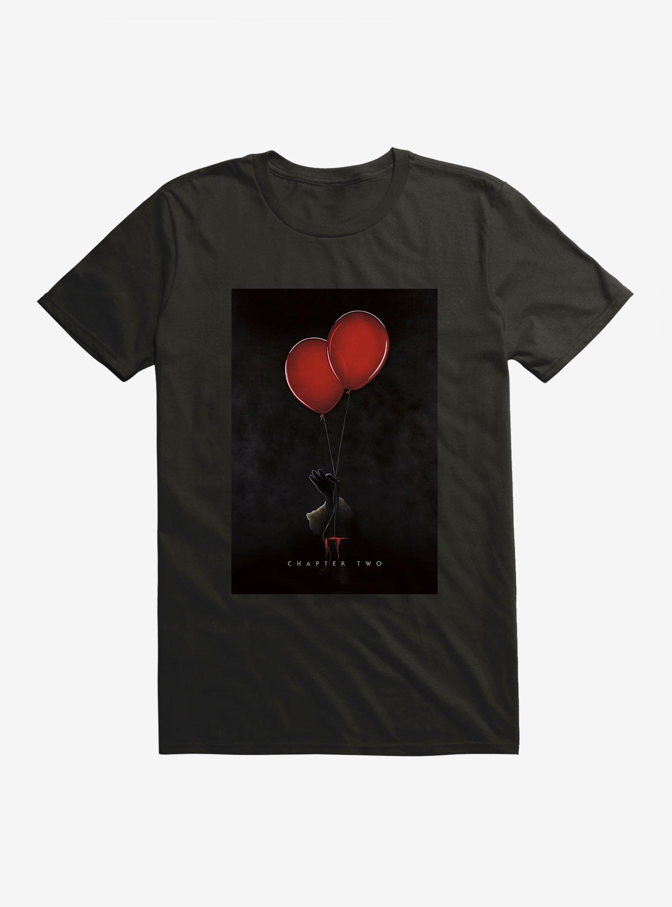 IT Chapter Two Red Balloons Poster T-Shirt, , hi-res