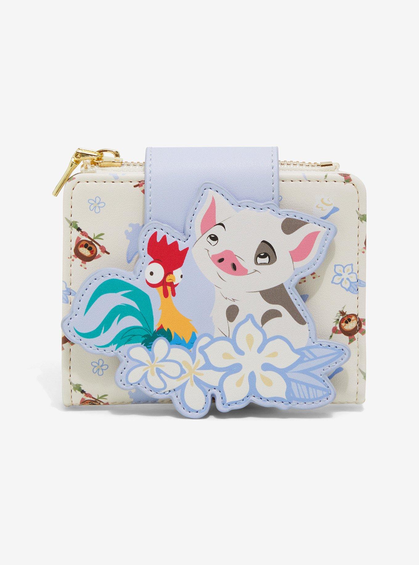 Her Universe Disney Moana 2 Pua & Heihei Flap Wallet, , hi-res