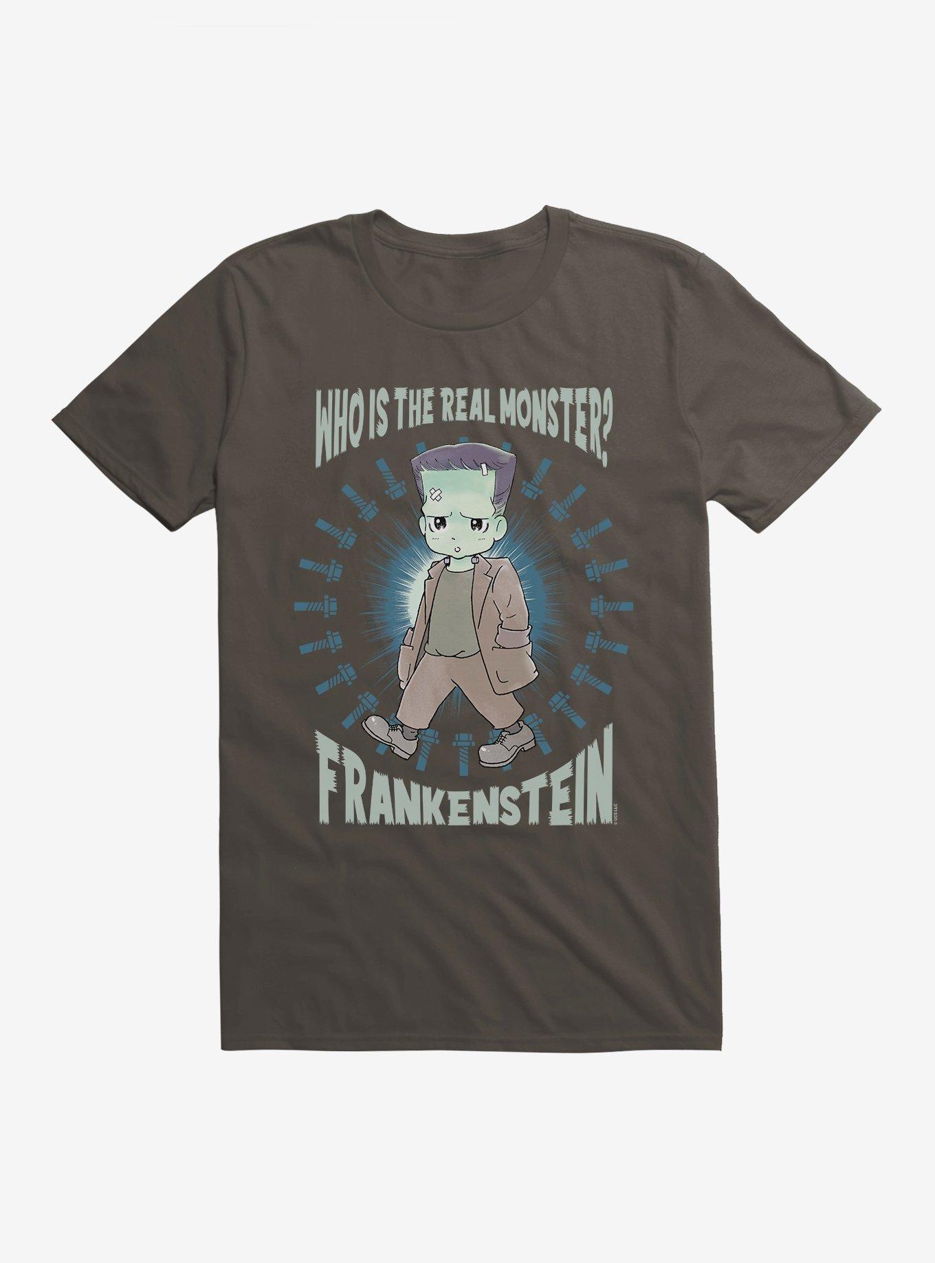 Universal Anime Monsters Real Monster Frankenstein T-Shirt, SMOKE, hi-res