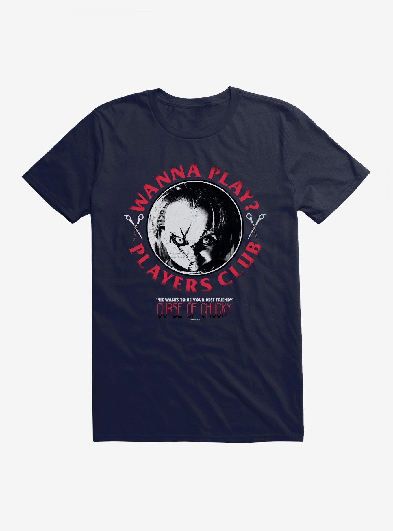 Chucky Wanna Play Players Club T-Shirt, , hi-res