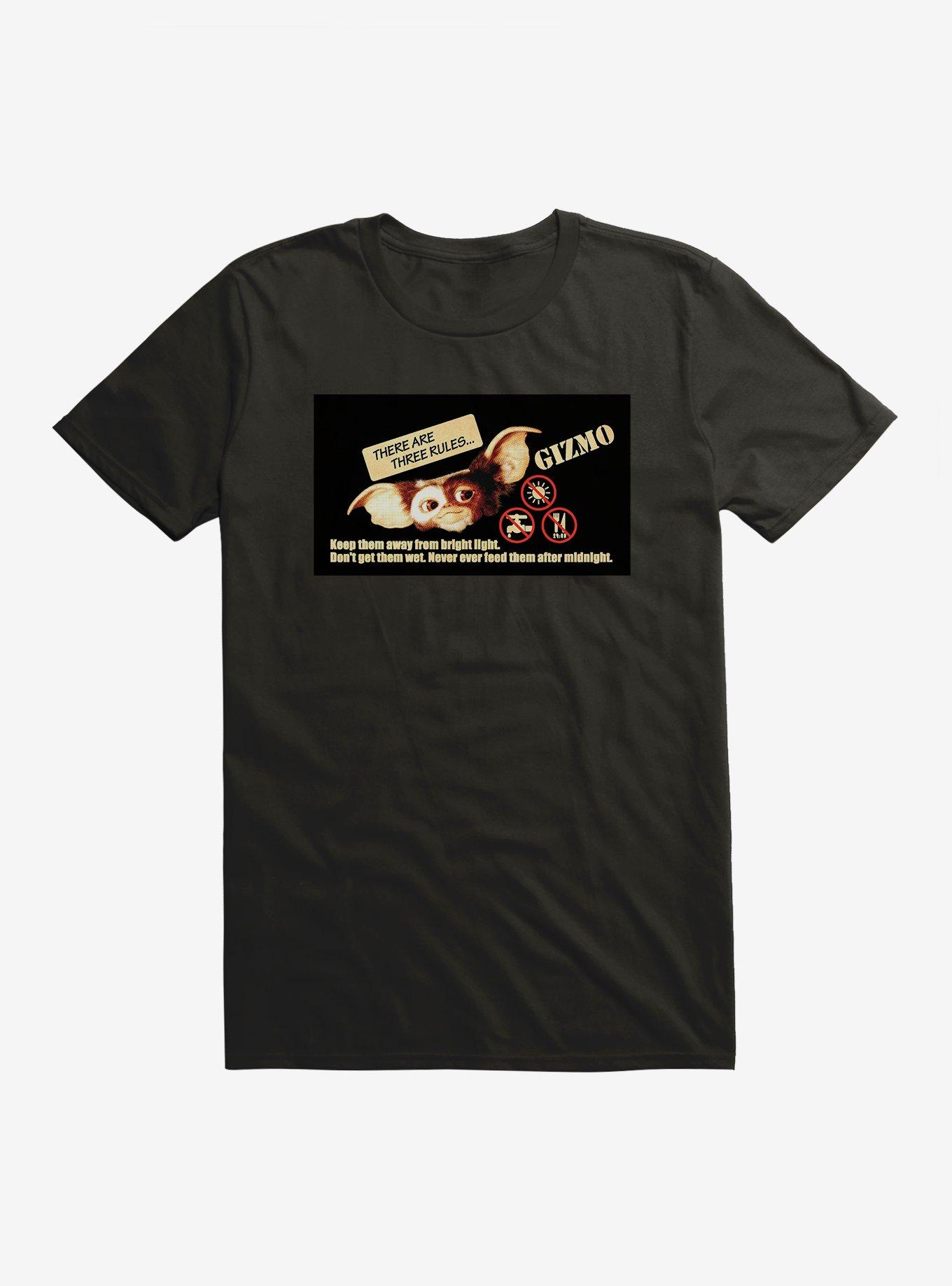 Gremlins Gizmo Rules To Follow T-Shirt, , hi-res