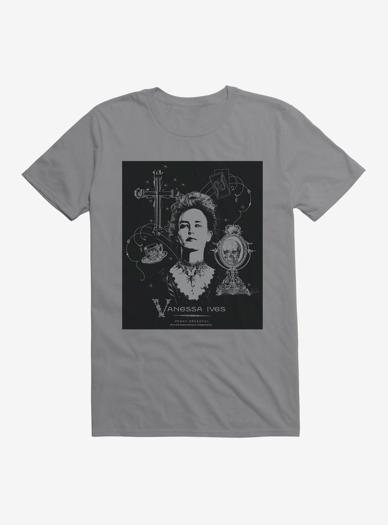 Penny Dreadful Vanessa Ives Etching T-Shirt, , hi-res