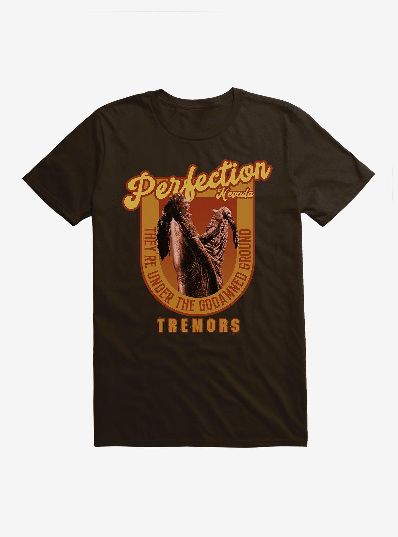 Tremors Perfection, Nevada T-Shirt, DARK CHOCOLATE, hi-res