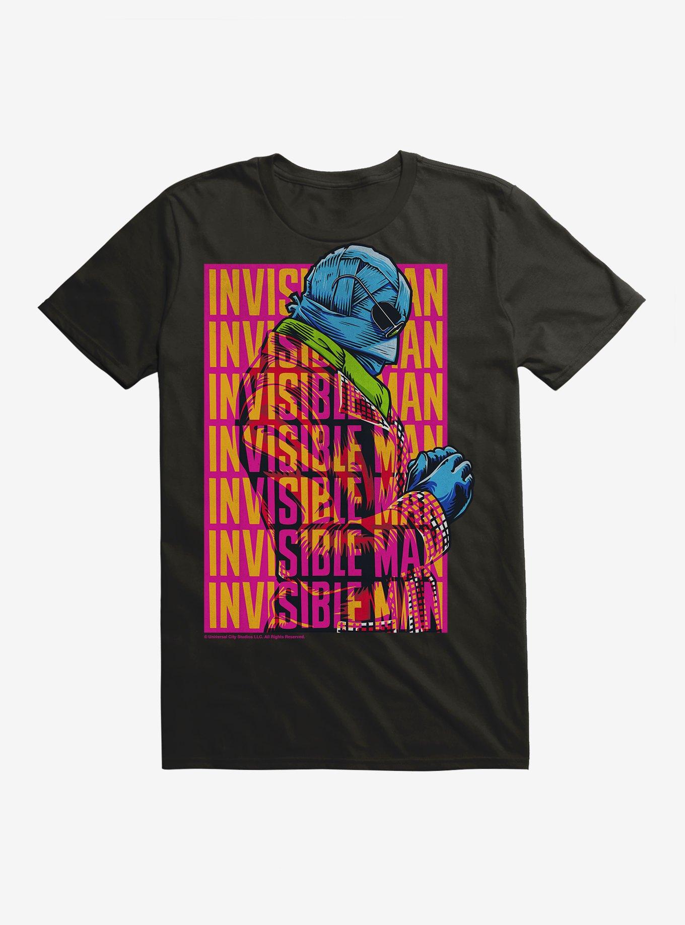 The Invisible Man Lettering T-Shirt