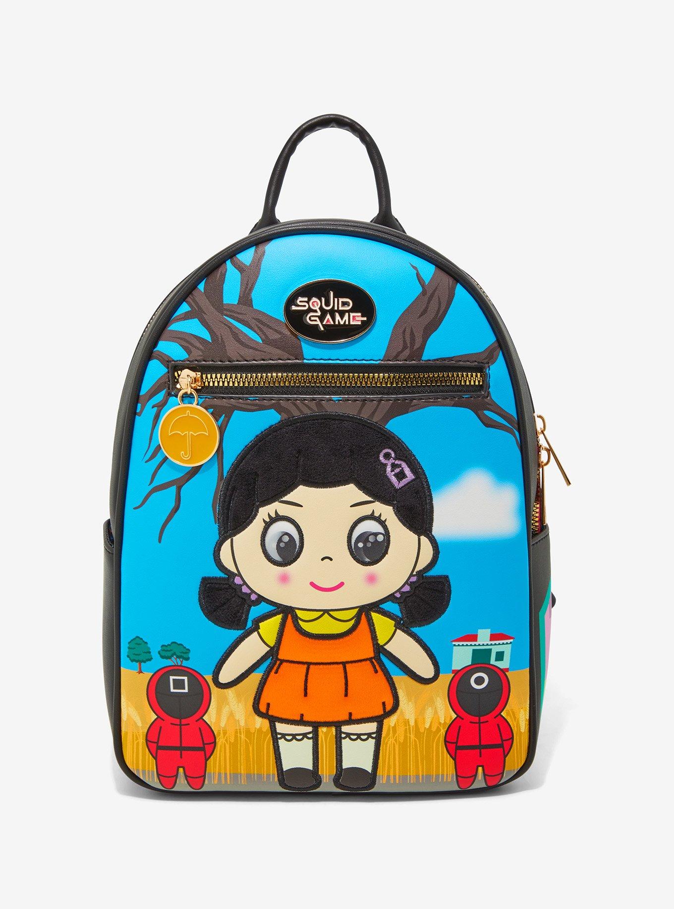NWT Loungefly Limited Edition Squid Game Seong Gi-Hun (Player 456) Mini Backpack Squid Game Loungefly Mini Backpack | Get Ready Comics main image 4