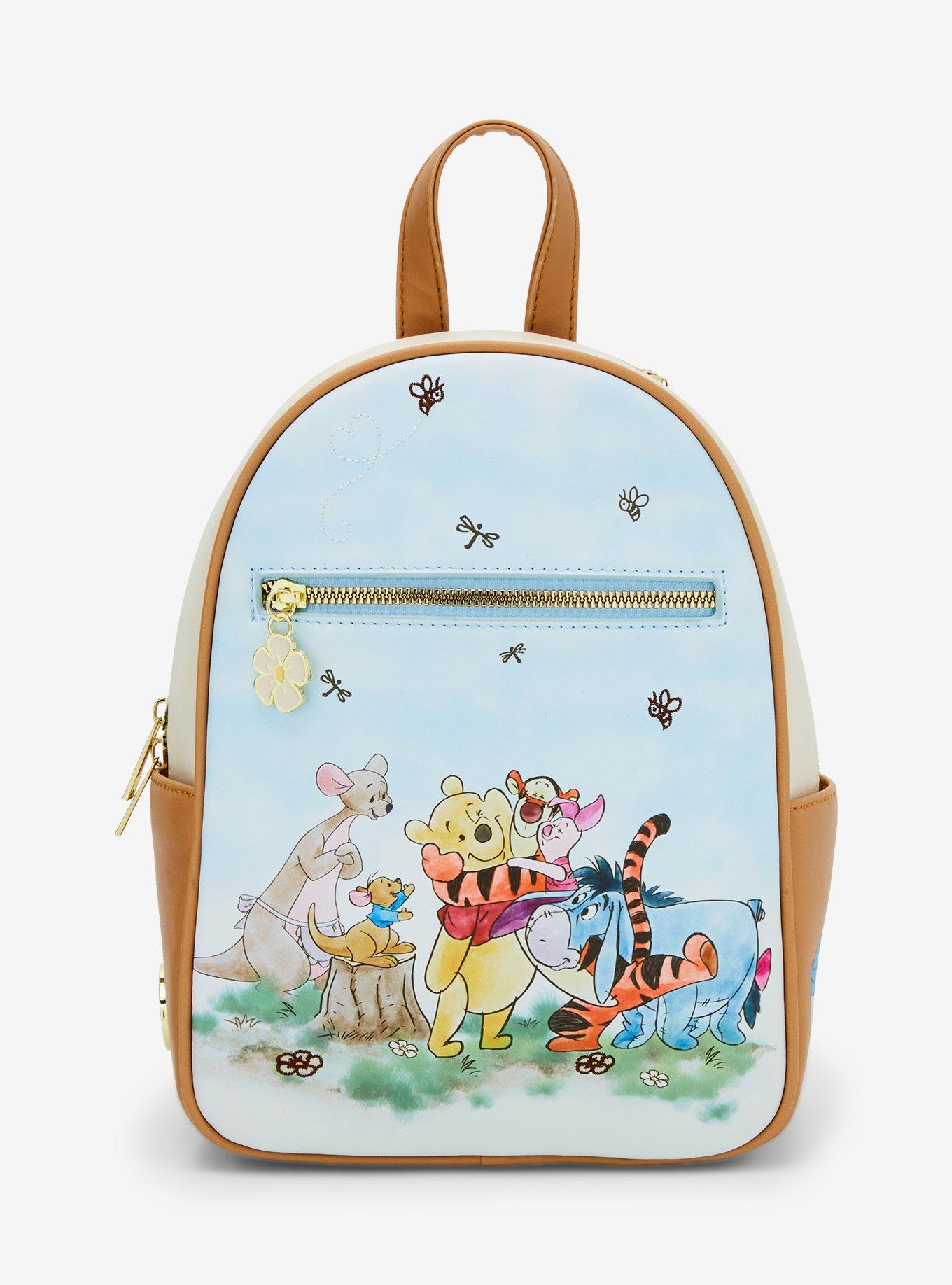 Her Universe Disney Winnie The Pooh & Friends Heart Mini Backpack&Cardholder Set shops