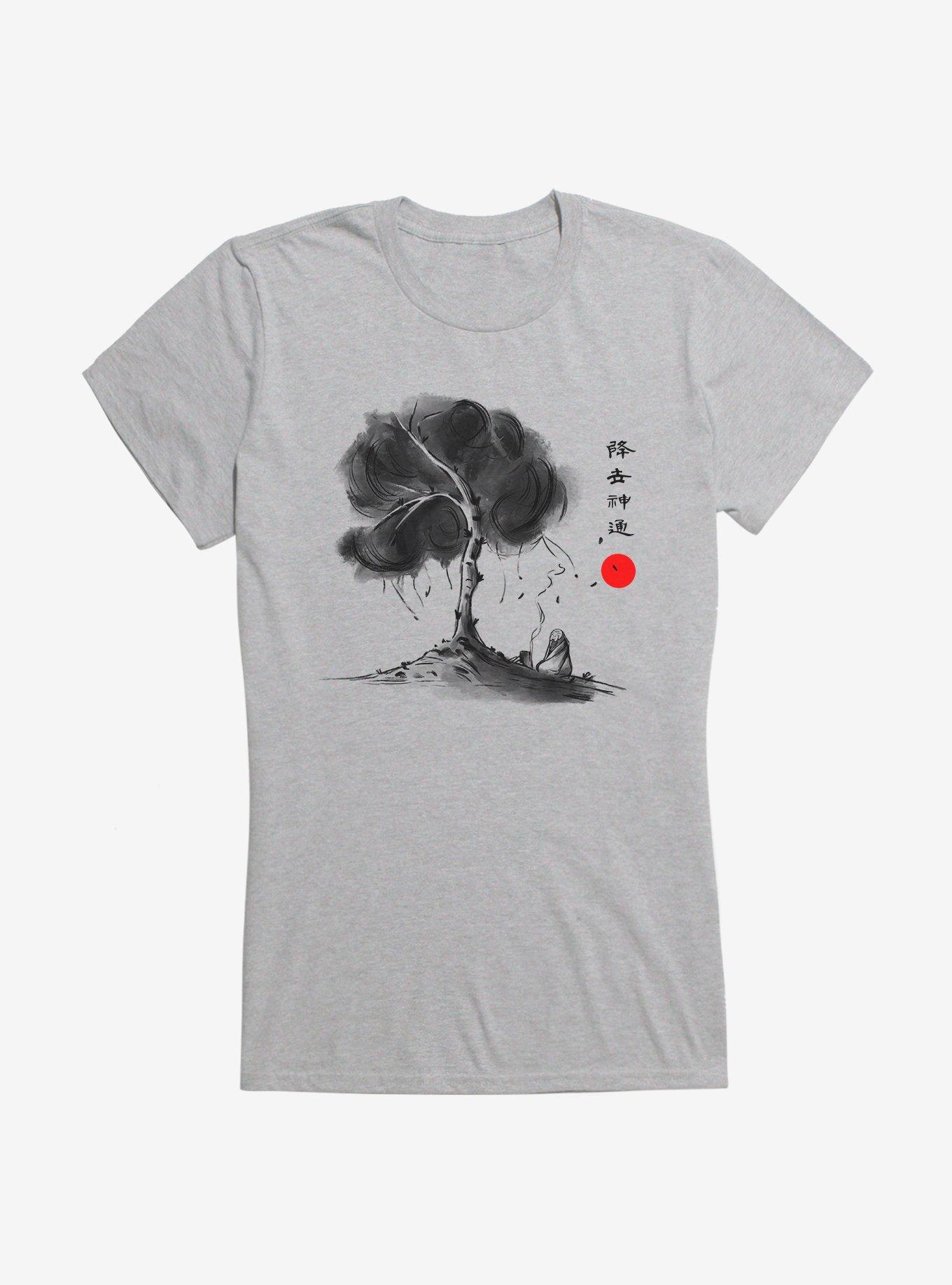 Avatar: The Last Airbender Iroh Leaves From The Vine Girls T-Shirt, SPORT GRAY, hi-res