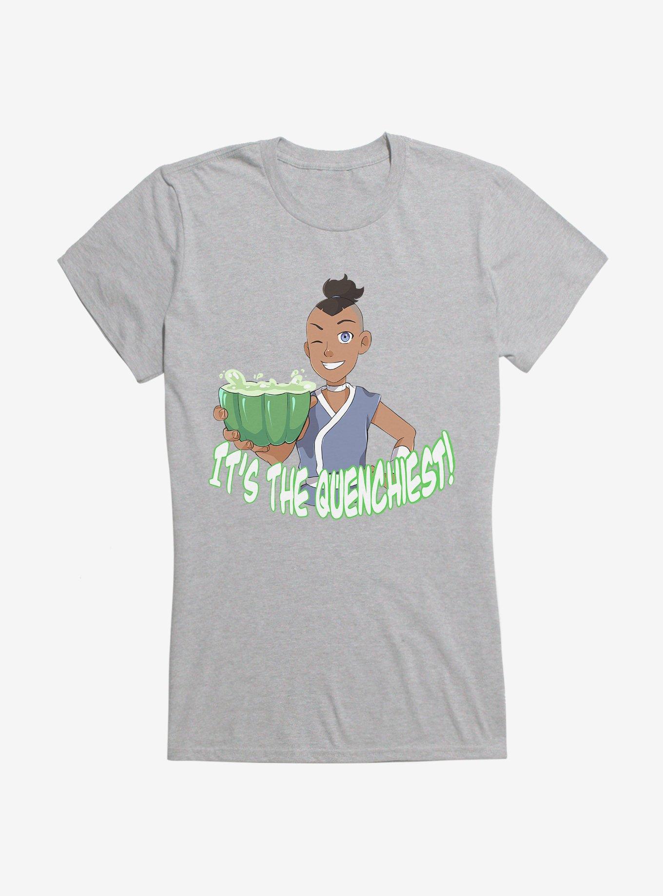 Avatar: The Last Airbender Sokka's Quenchiest Cactus Juice Girls T-Shirt, SPORT GRAY, hi-res