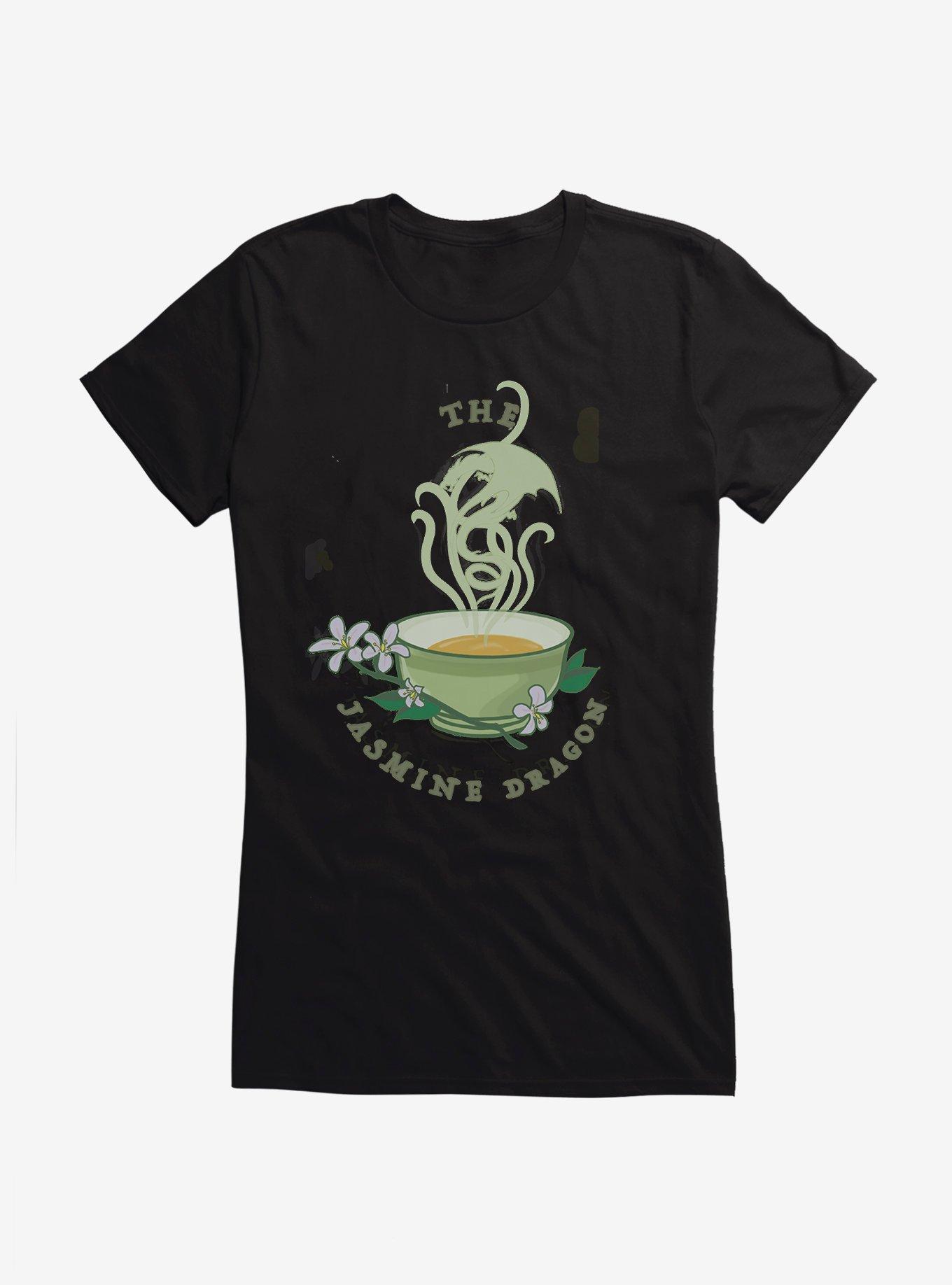 Avatar: The Last Airbender The Jasmine Dragon Girls T-Shirt, BLACK, hi-res