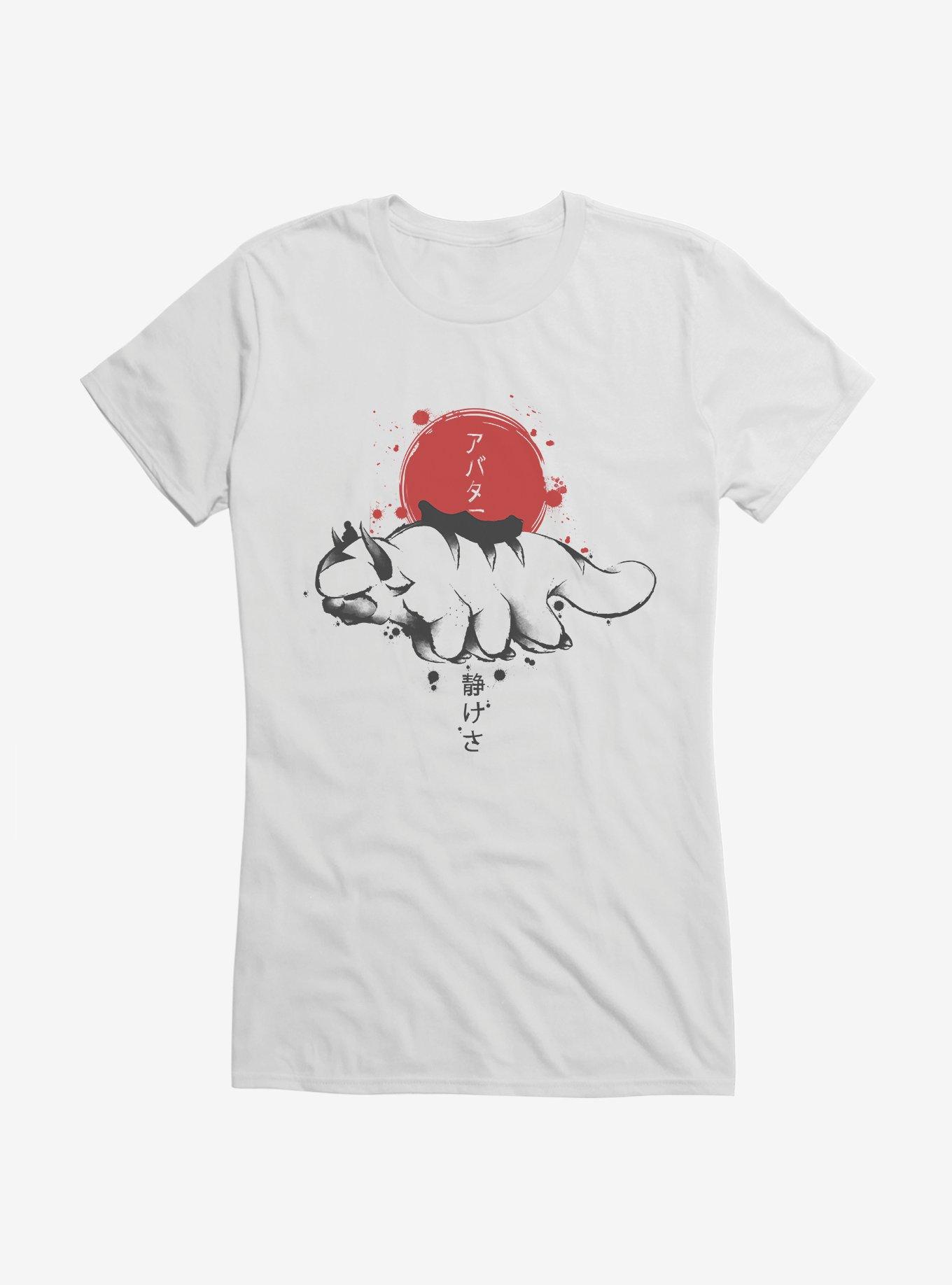 Avatar: The Last Airbender Appa Sumi-E Girls T-Shirt