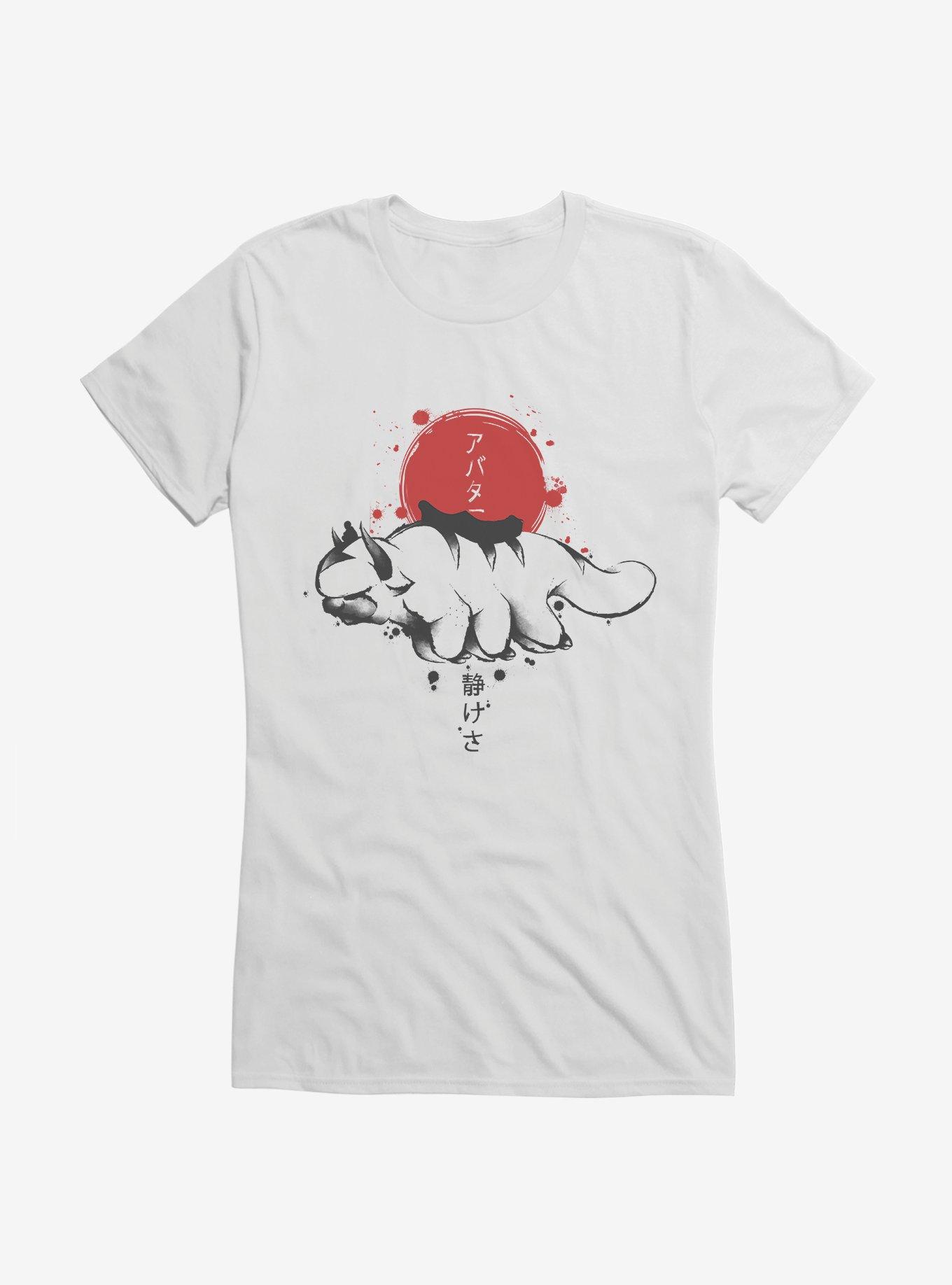 Avatar: The Last Airbender Appa Sumi-E Girls T-Shirt, , hi-res