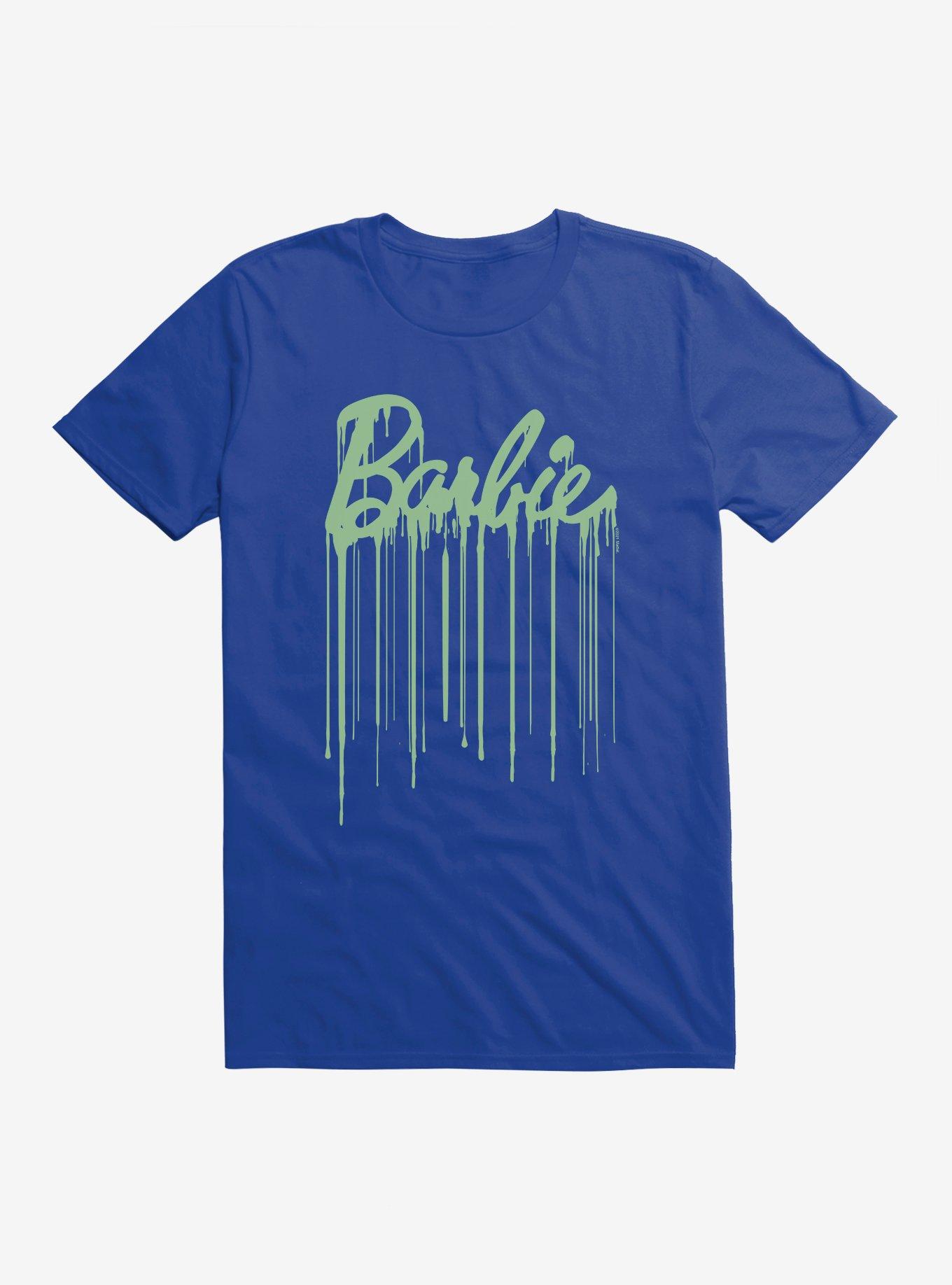 Barbie Halloween Drip Logo T-Shirt, ROYAL, hi-res