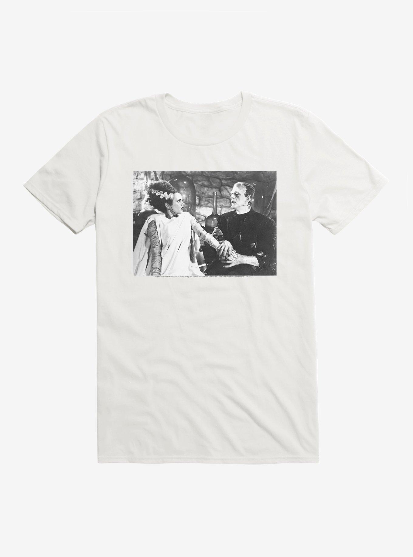 Universal Monsters Bride Of Frankenstein Couple T-Shirt