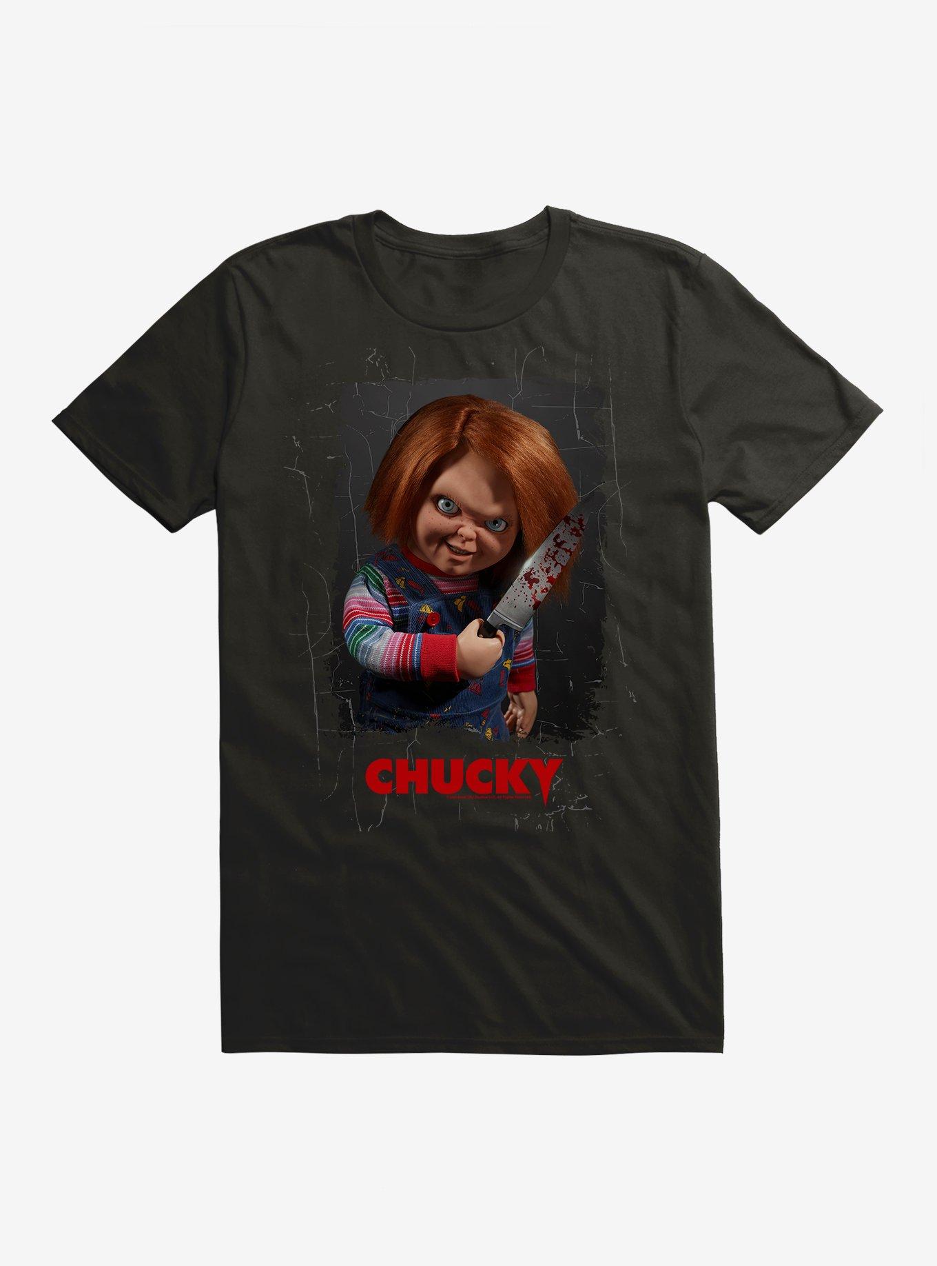 Chucky TV Series Bloody Knife T-Shirt - BLACK | Hot Topic