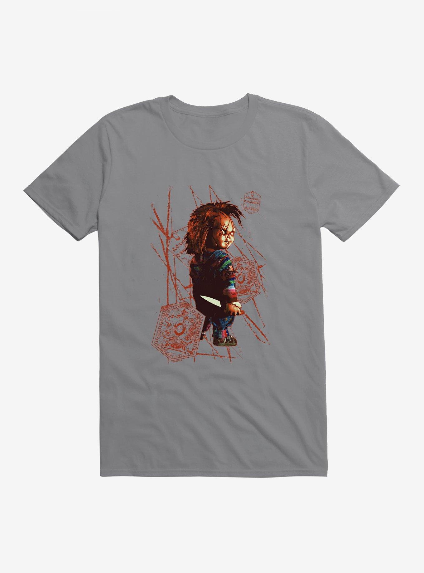 Chucky Deadly Doll Slashes T-Shirt, , hi-res