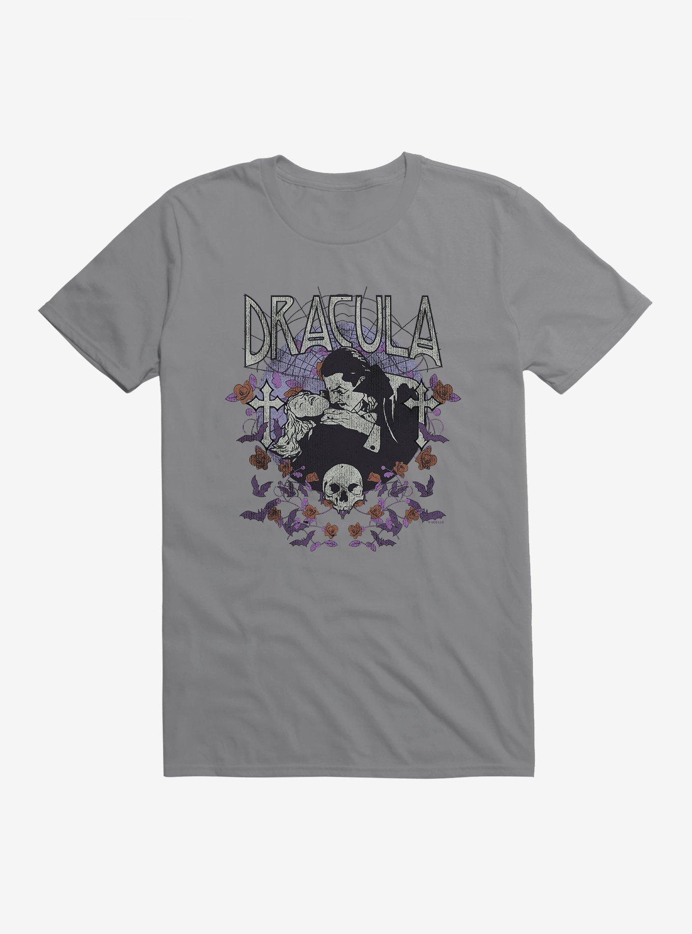 Universal Monsters Dracula Bloodlust Vampire T-Shirt, STORM GREY, hi-res