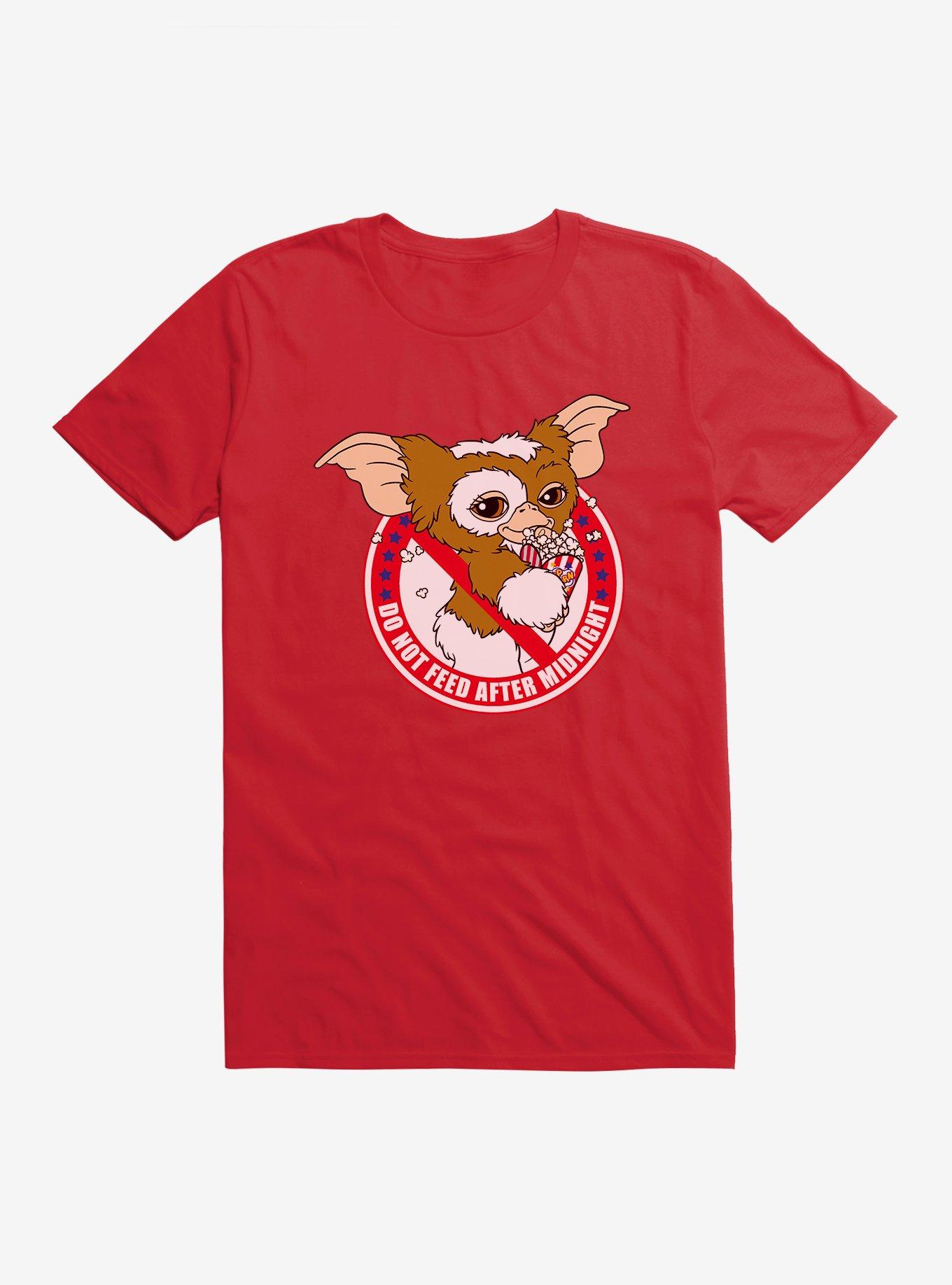 Gremlins Do Not Feed After Midnight T-Shirt, RED, hi-res