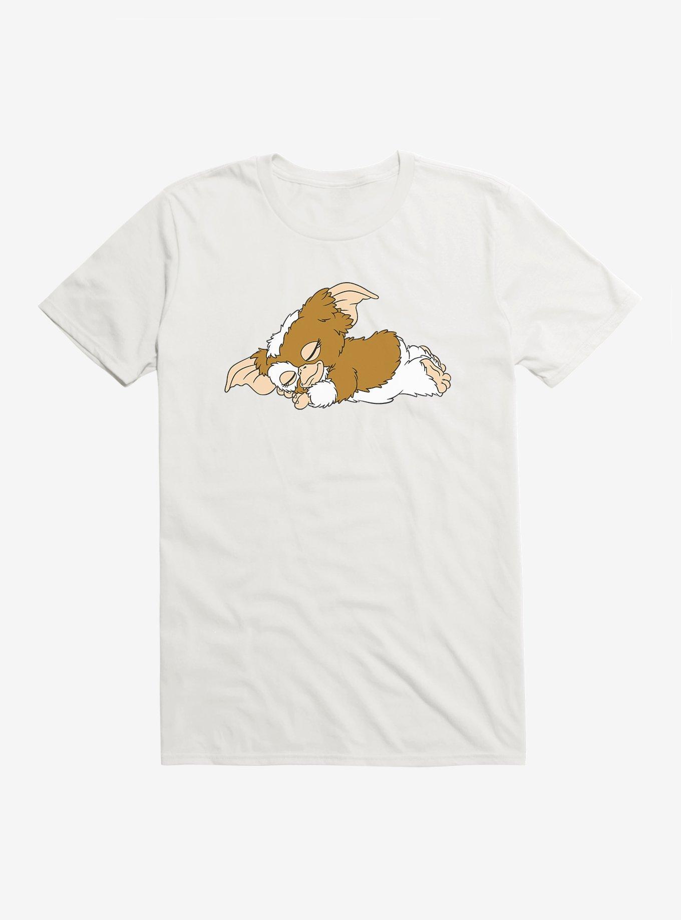 Gremlins Napping Gizmo T-Shirt, WHITE, hi-res