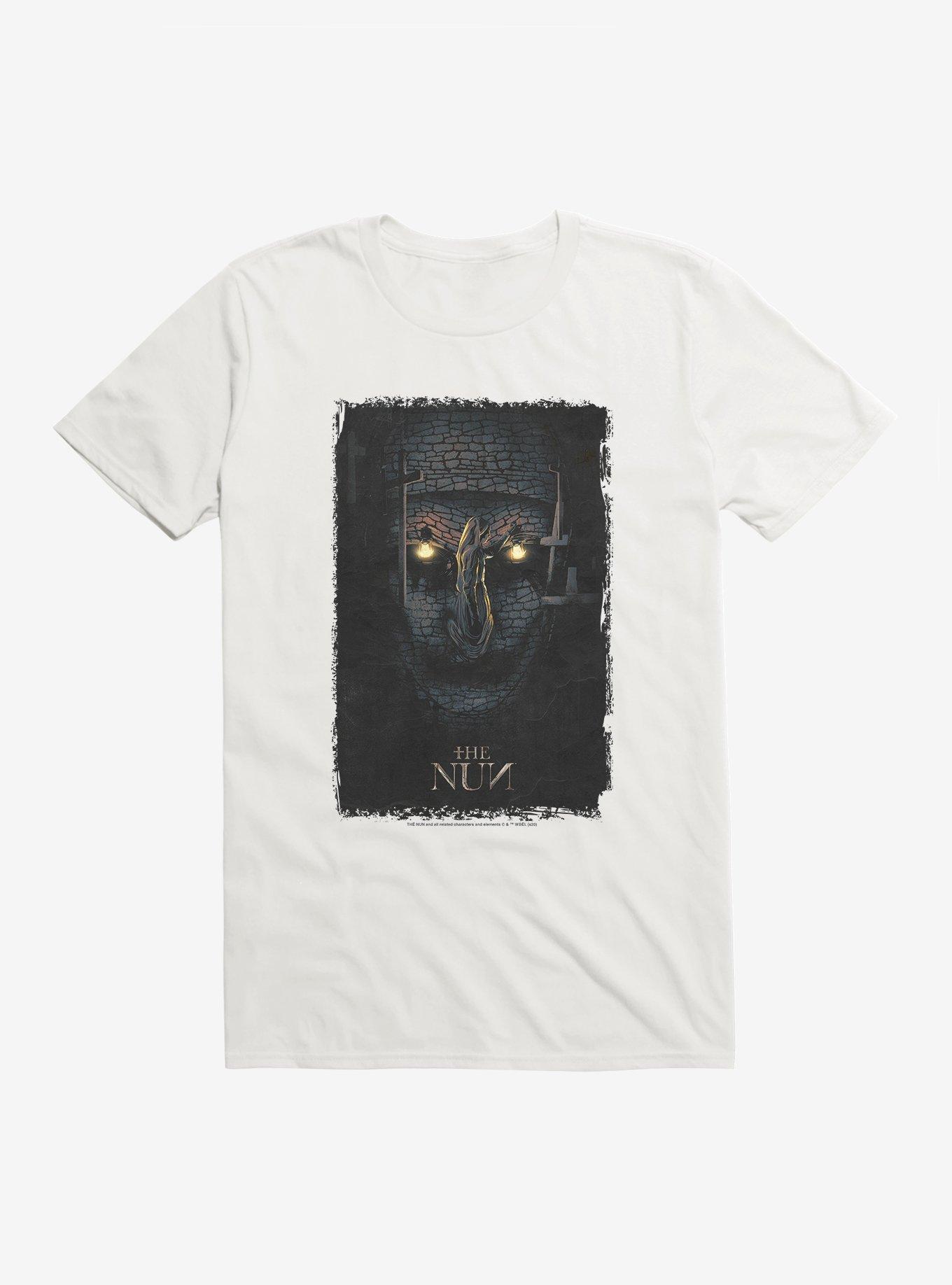 The Nun Light Eyes T-Shirt, WHITE, hi-res