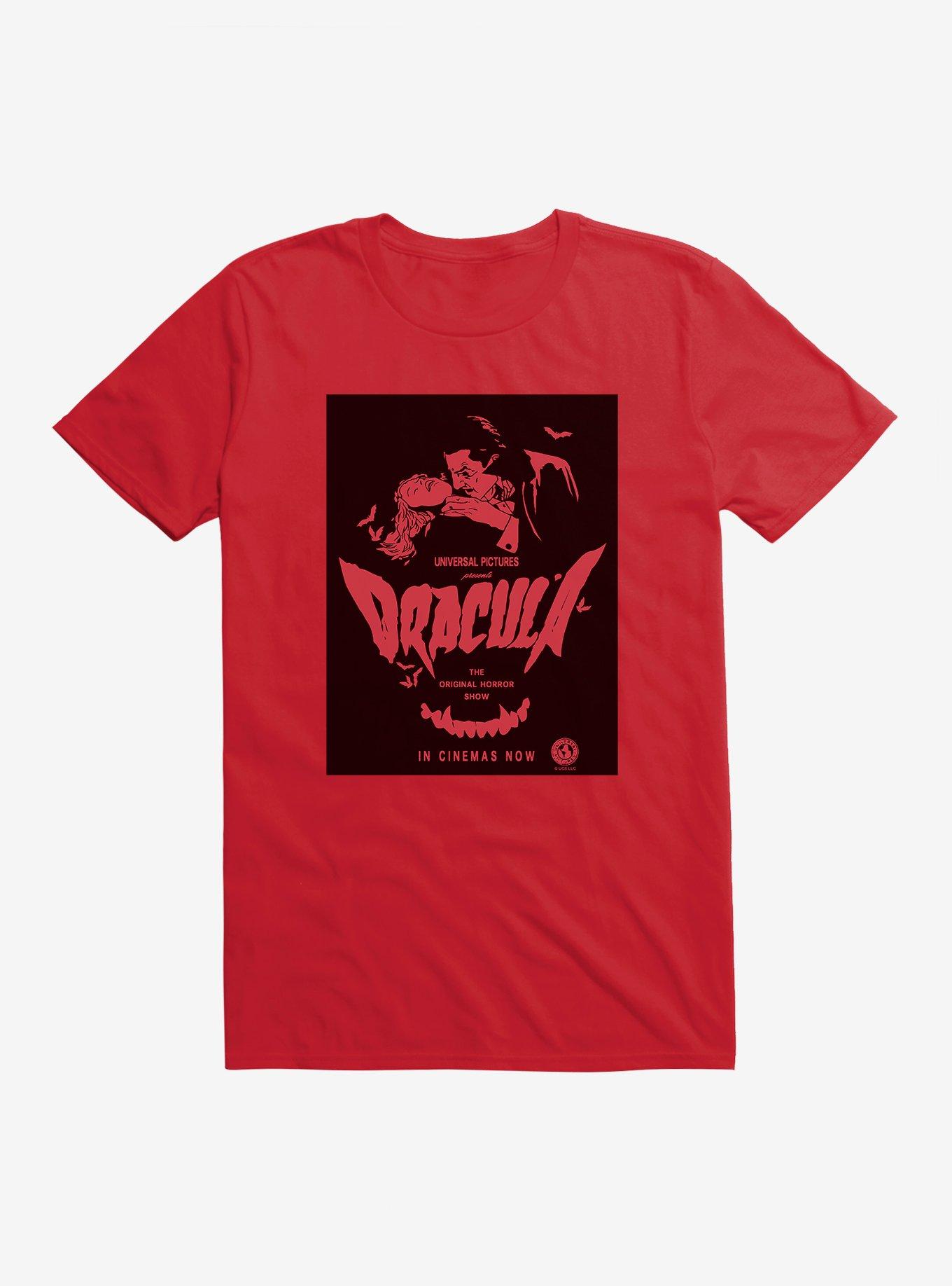 Dracula Poster In Cinemas Now T-Shirt, , hi-res