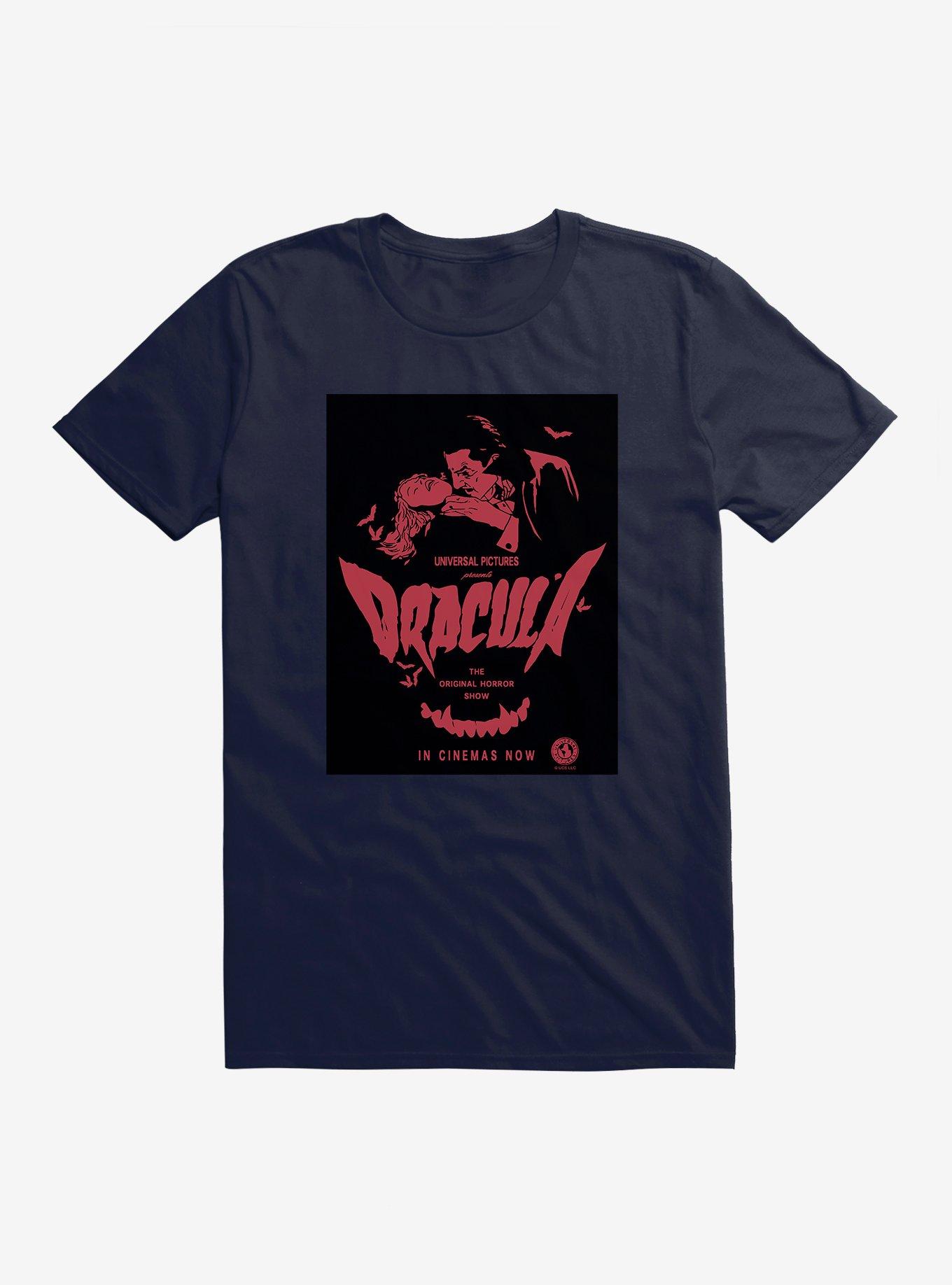 Dracula Poster In Cinemas Now T-Shirt, , hi-res