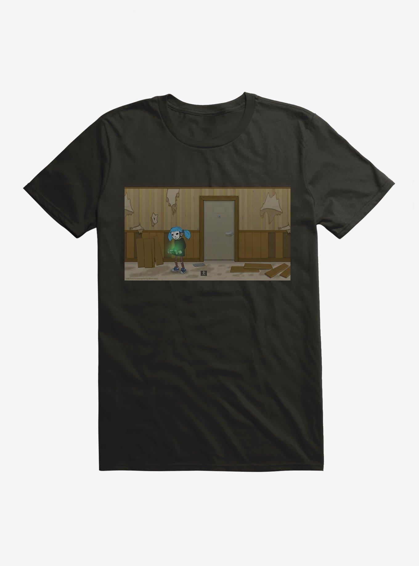 Sally Face Playing Gear Boy T-Shirt, BLACK, hi-res