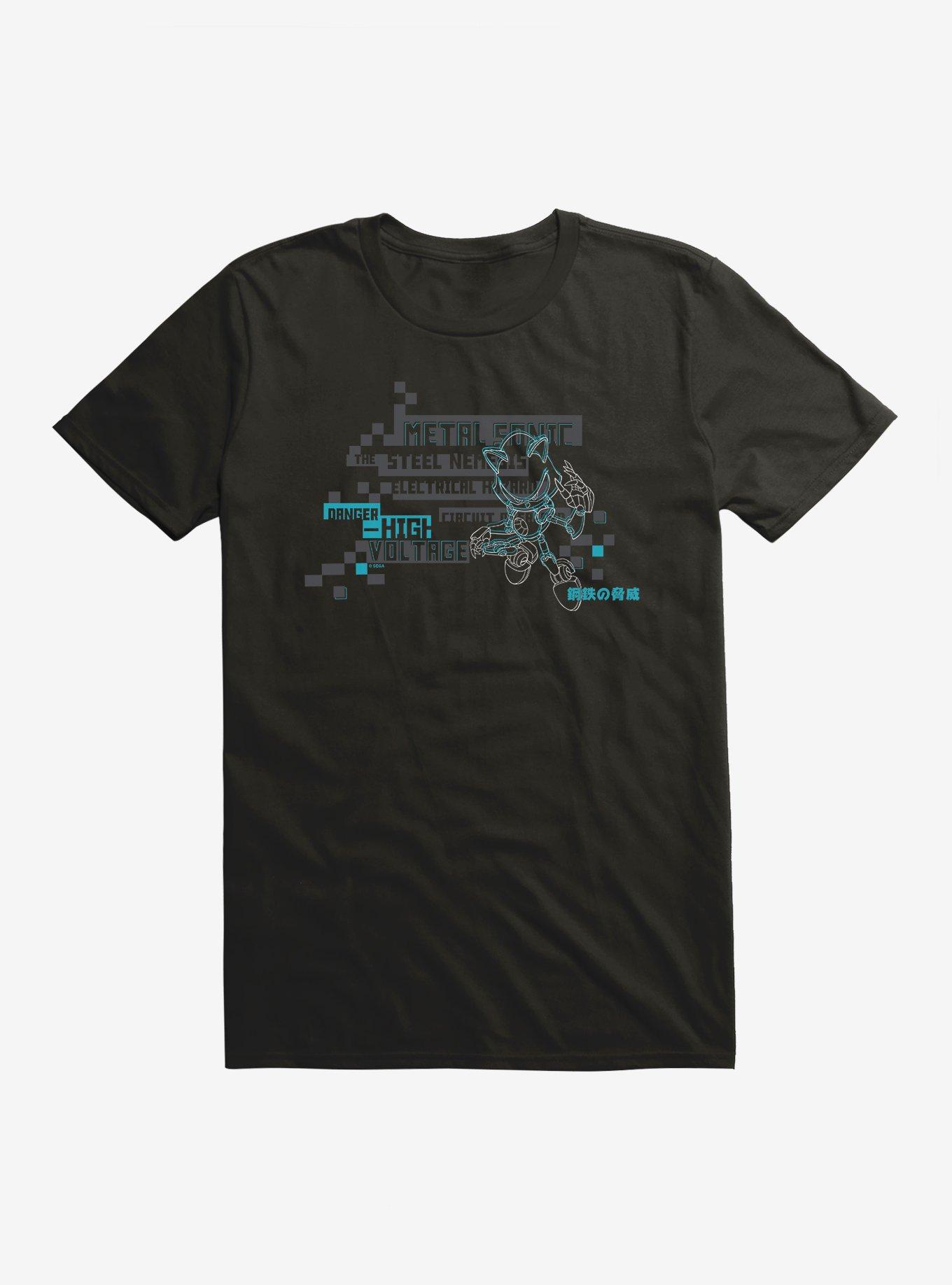 Sonic The Hedgehog High Voltage T-Shirt, BLACK, hi-res