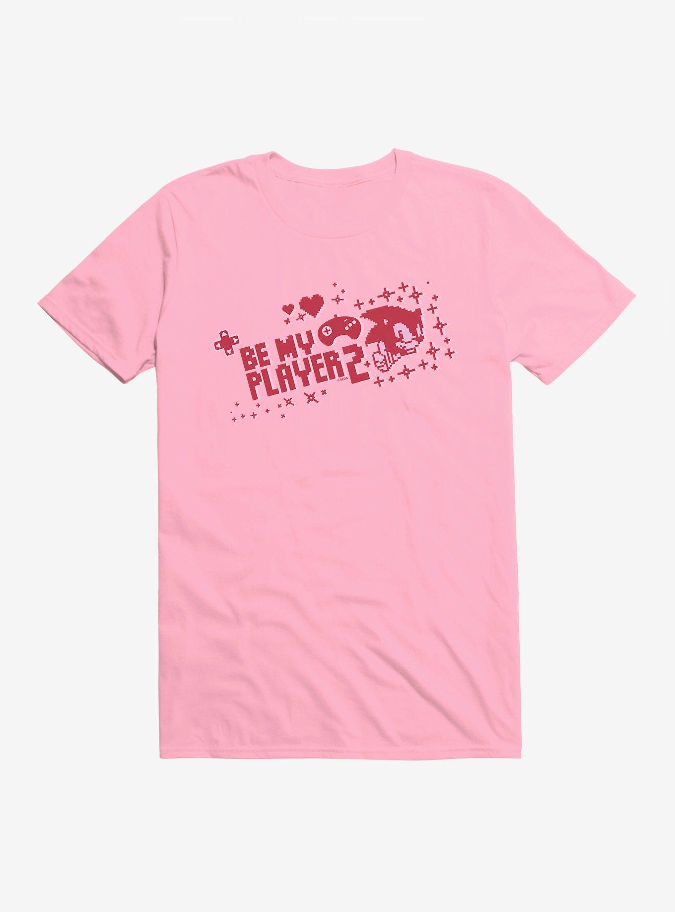 Sonic The Hedgehog Valentine Gaming Player Two T-Shirt, , hi-res