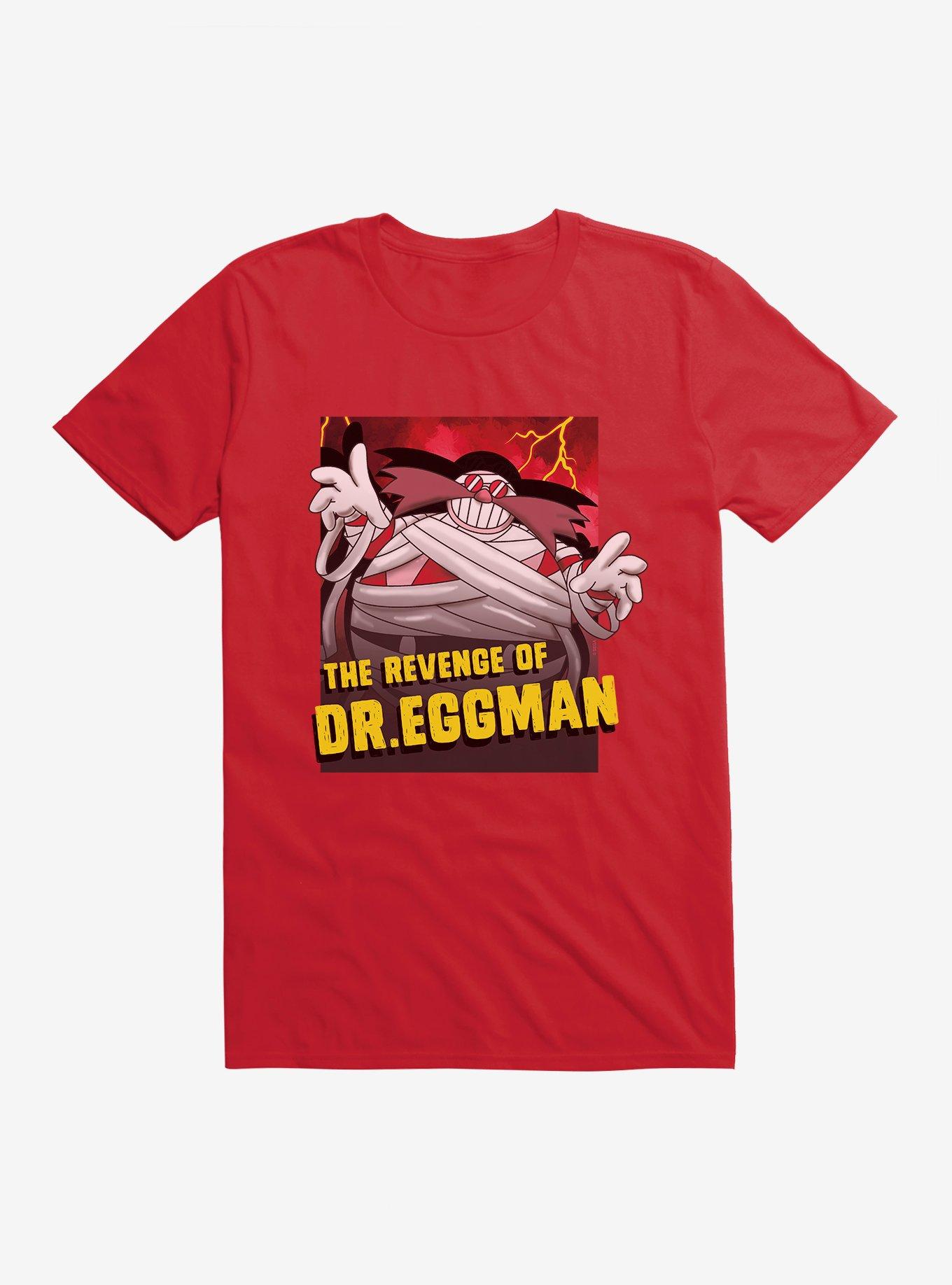 Sonic The Hedgehog Sonic And The Revenge Of Doctor Eggman T-Shirt - RED ...