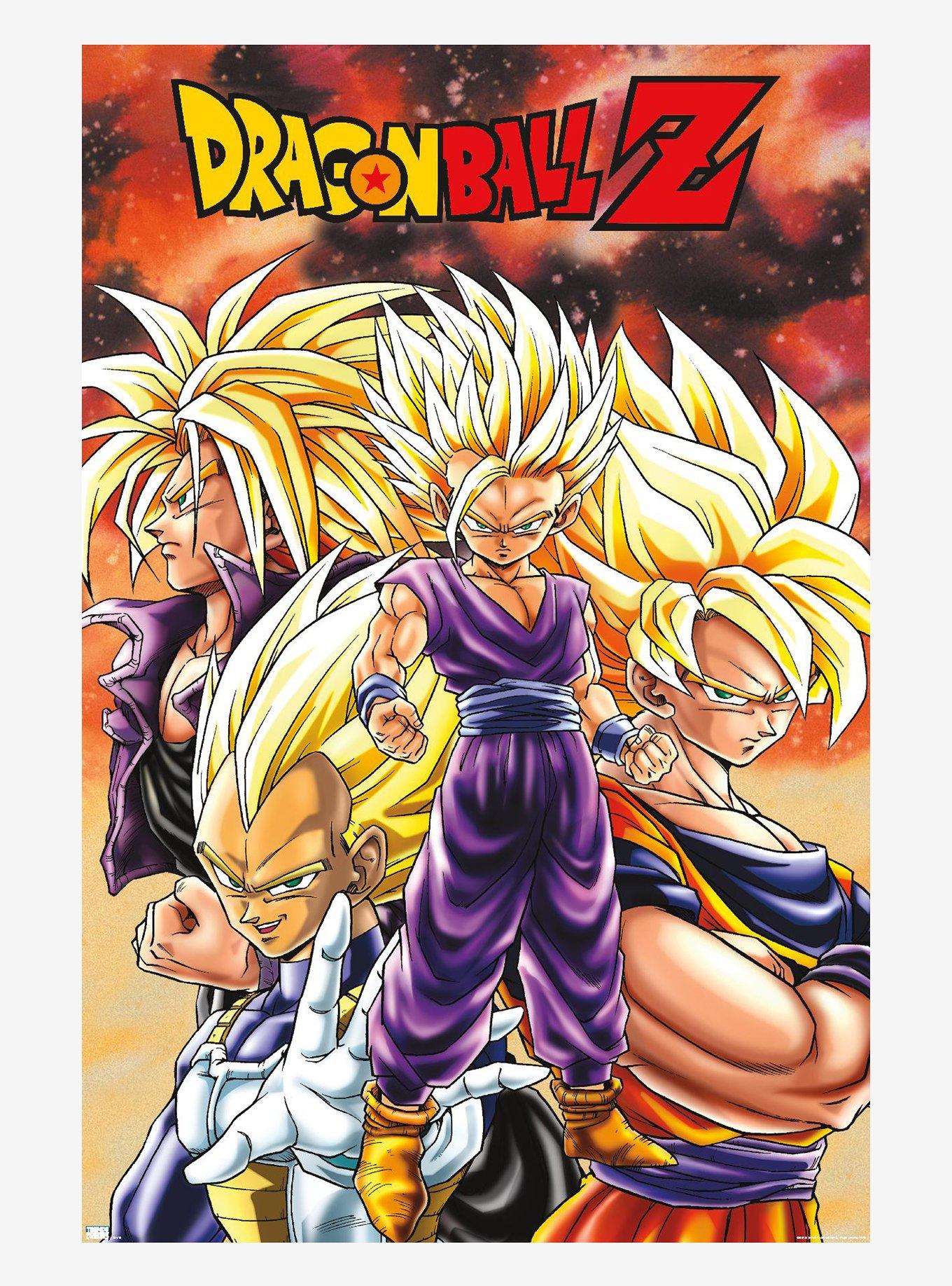 Dragon Ball Z Super Saiyan Poster, , hi-res