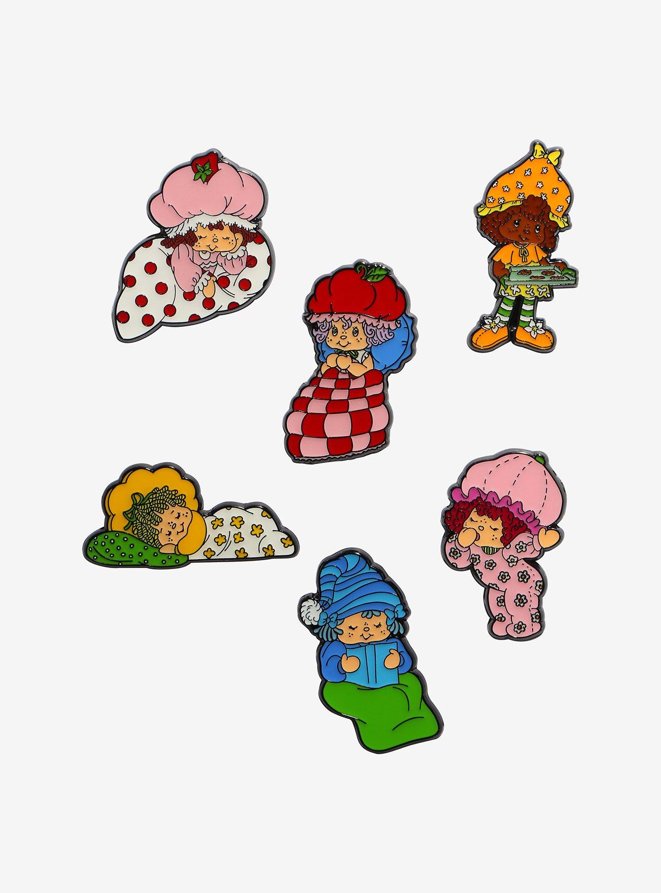 Loungefly Strawberry Shortcake Bedtime Characters Blind Box Enamel Pin, , hi-res