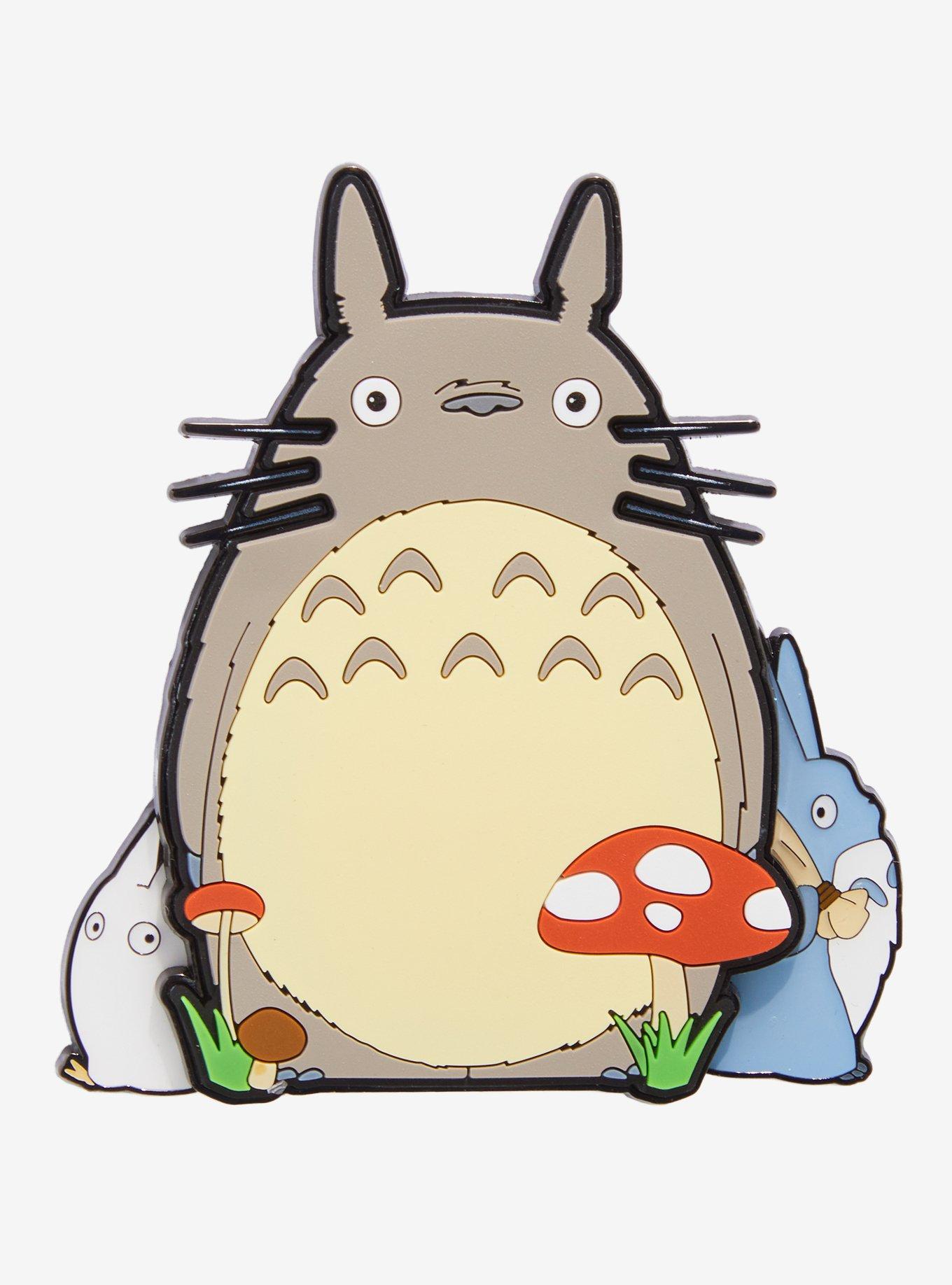 Loungefly Studio Ghibli® My Neighbor Totoro Mushroom Totoros Layered Enamel Pin, , hi-res