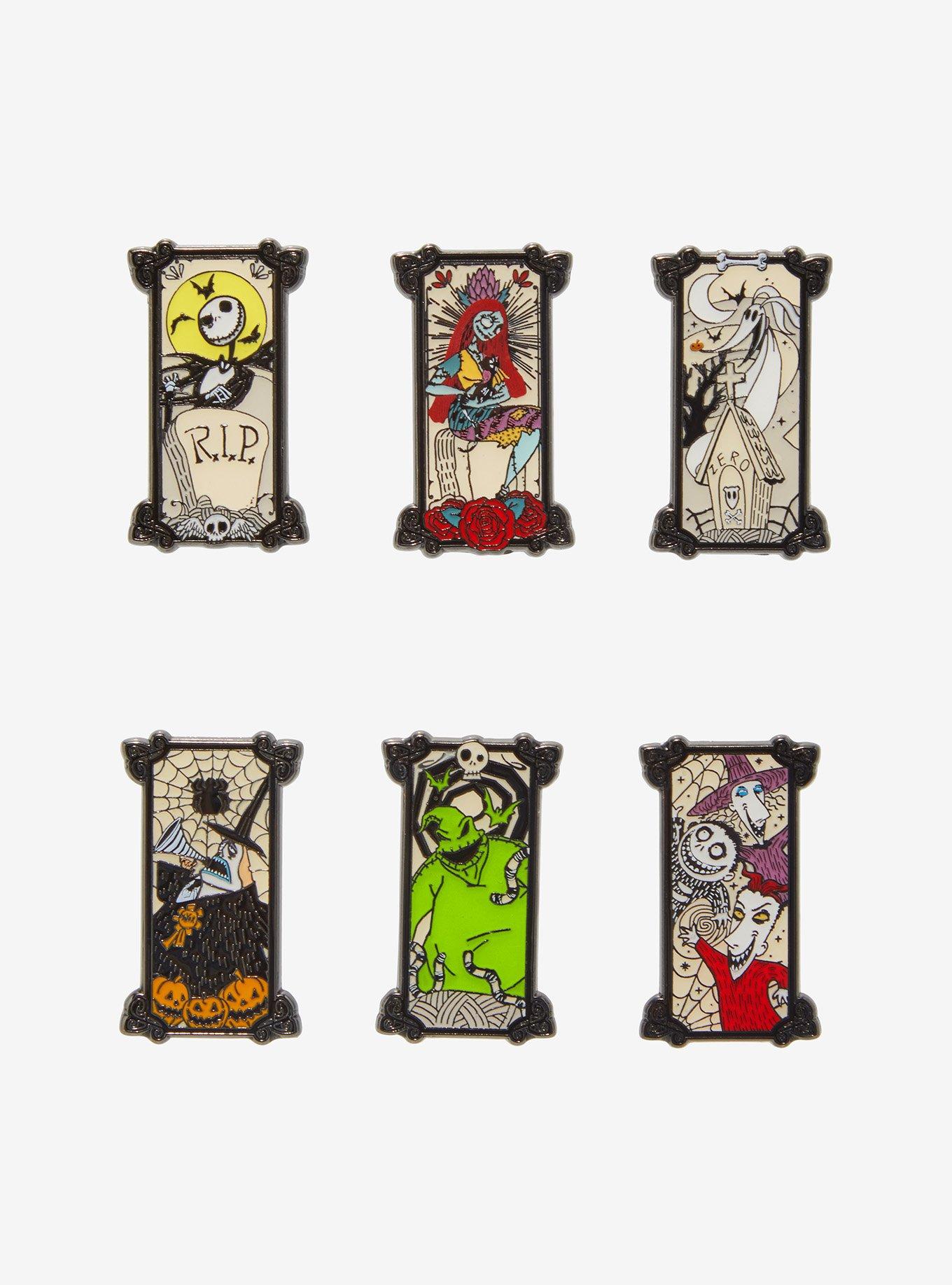Loungefly The Nightmare Before Christmas Character Portrait Blind Box Enamel Pin, , hi-res