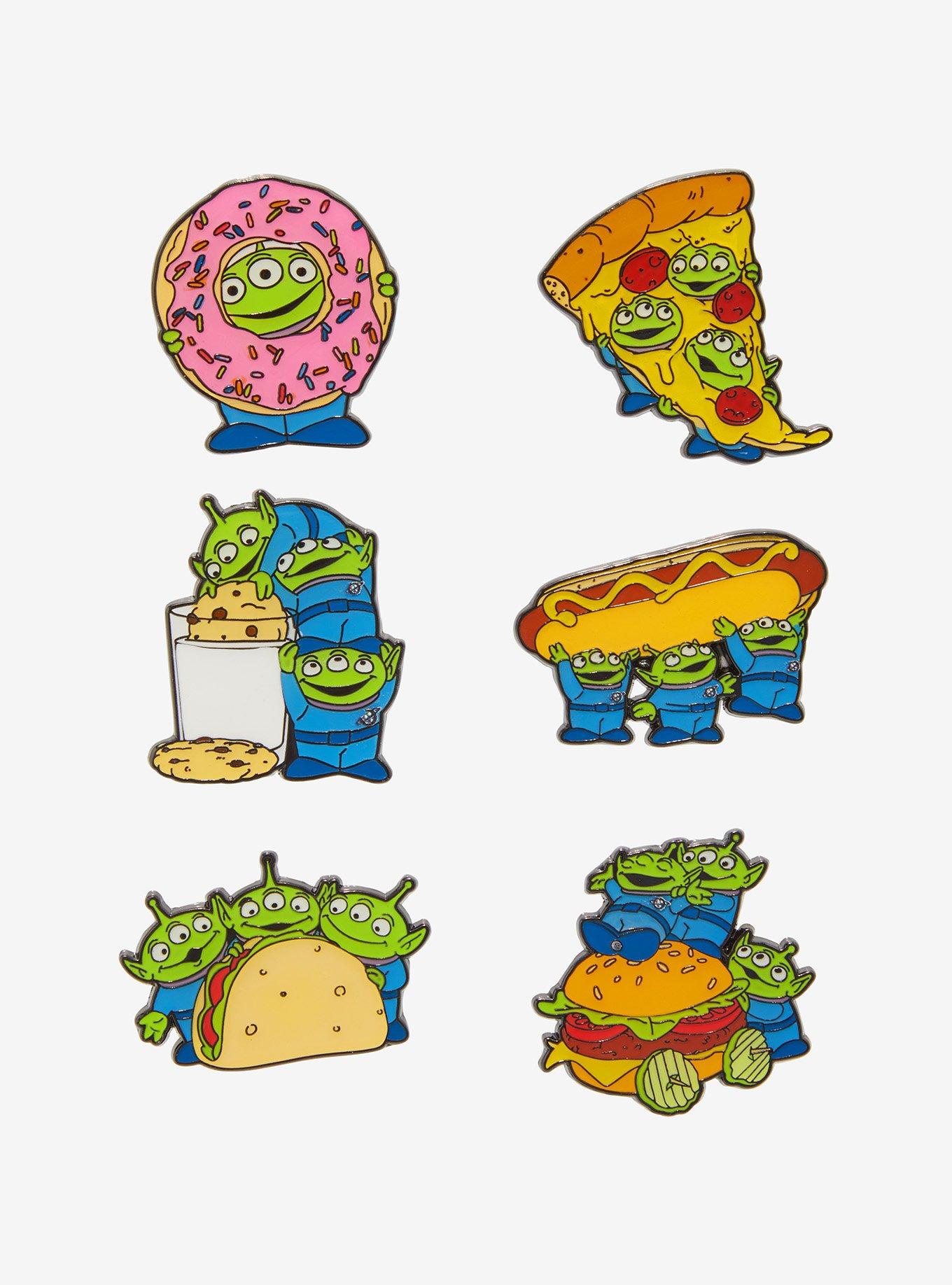 Loungefly Disney Pixar Toy Story Alien Food Blind Box Enamel Pin, , hi-res