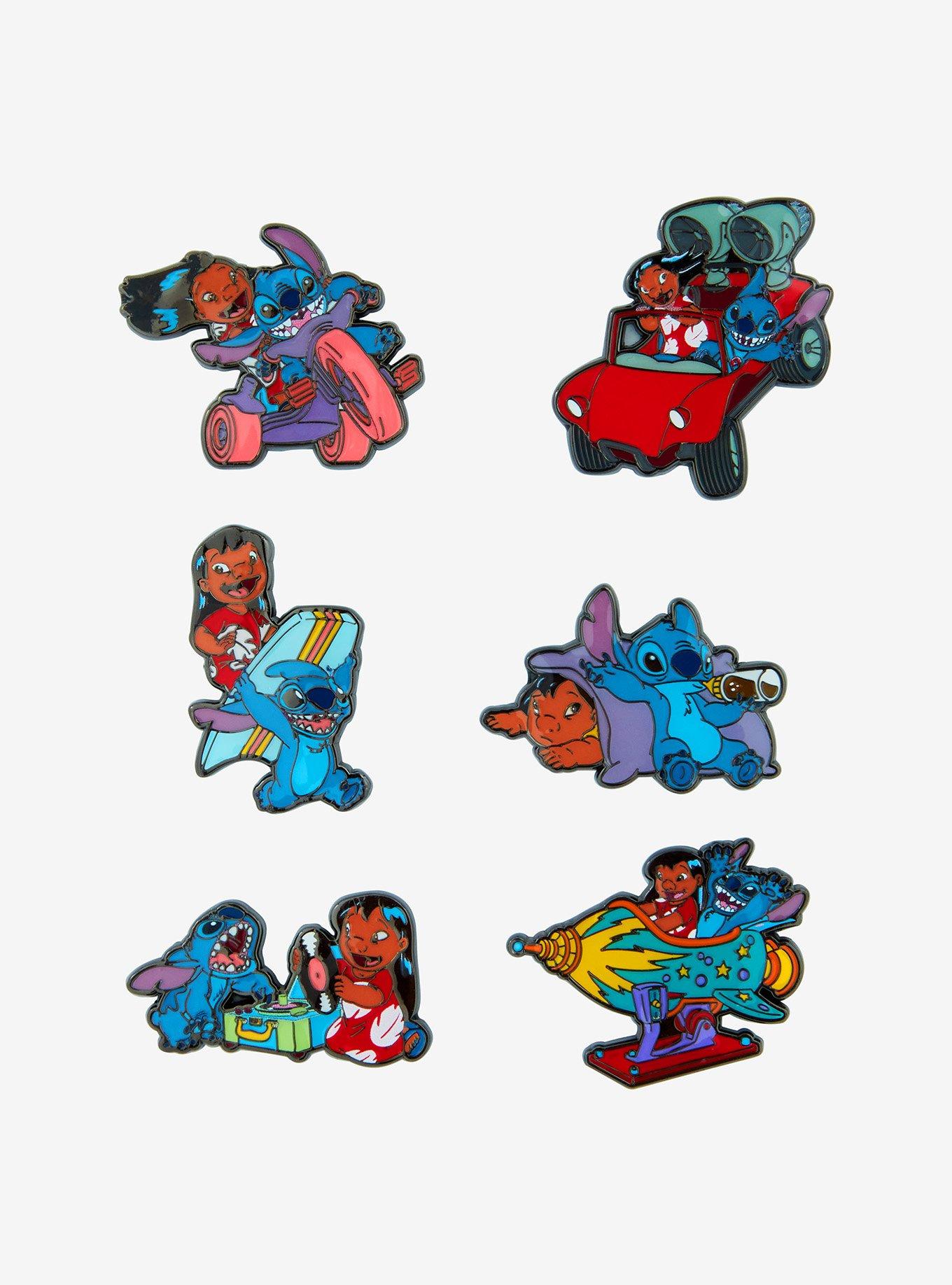 Loungefly Disney Lilo & Stitch Blind Box Enamel Pin, , hi-res