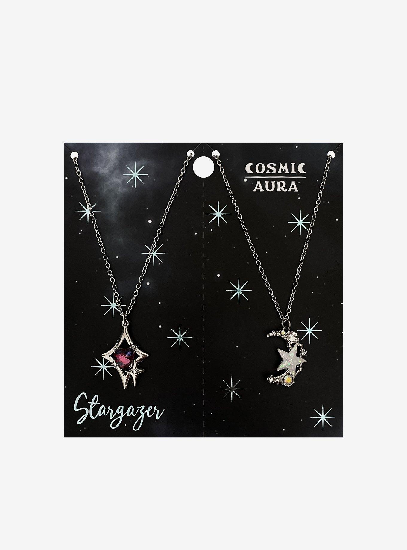 Cosmic Aura Stargazer Best Friend Necklace Set, , hi-res