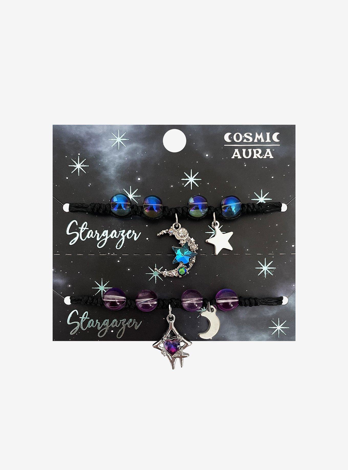 Cosmic Aura Stargazer Best Friend Cord Bracelet Set, , hi-res