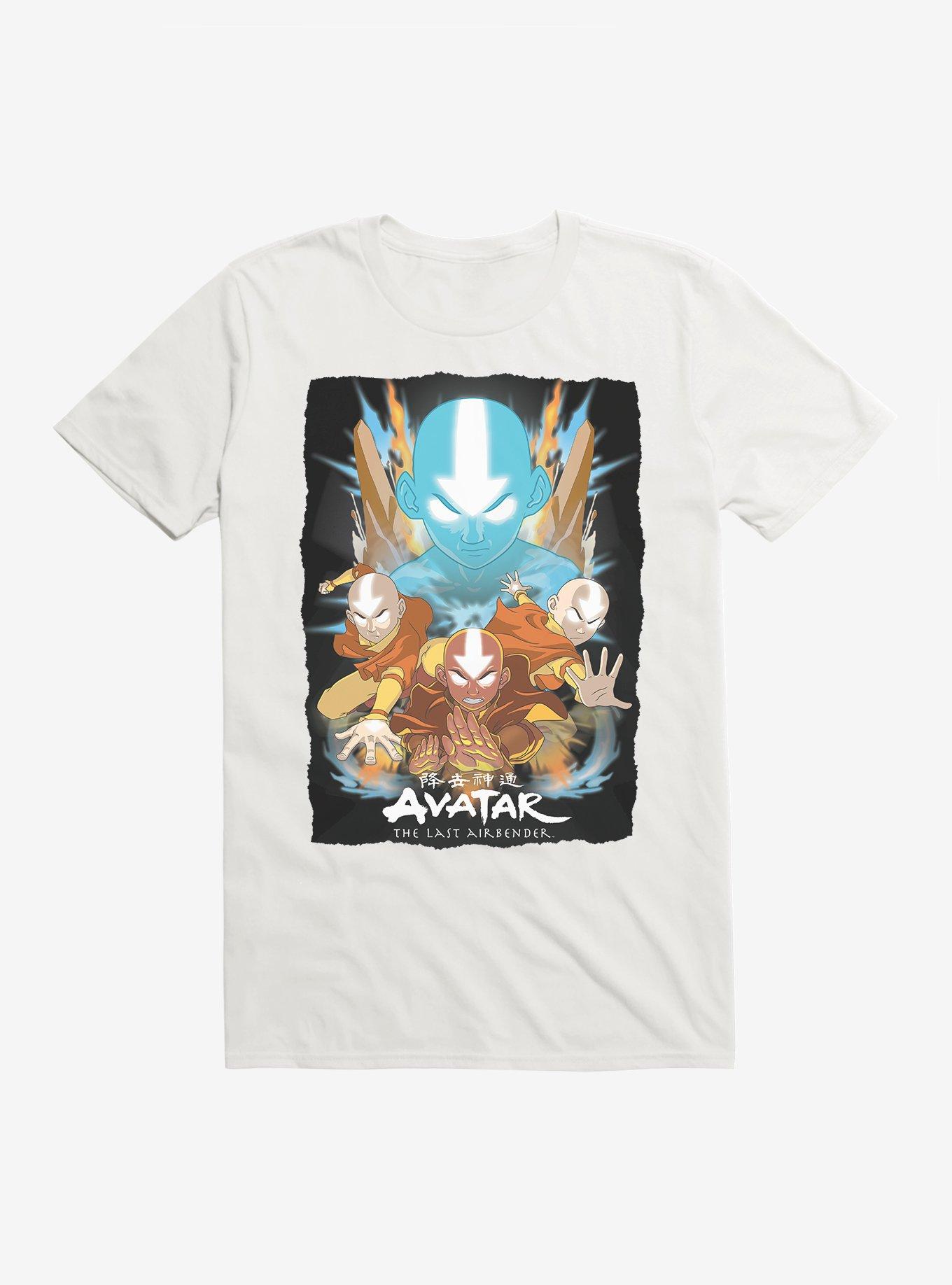 Avatar: The Last Airbender Aang Master Of All Elements T-Shirt, , hi-res