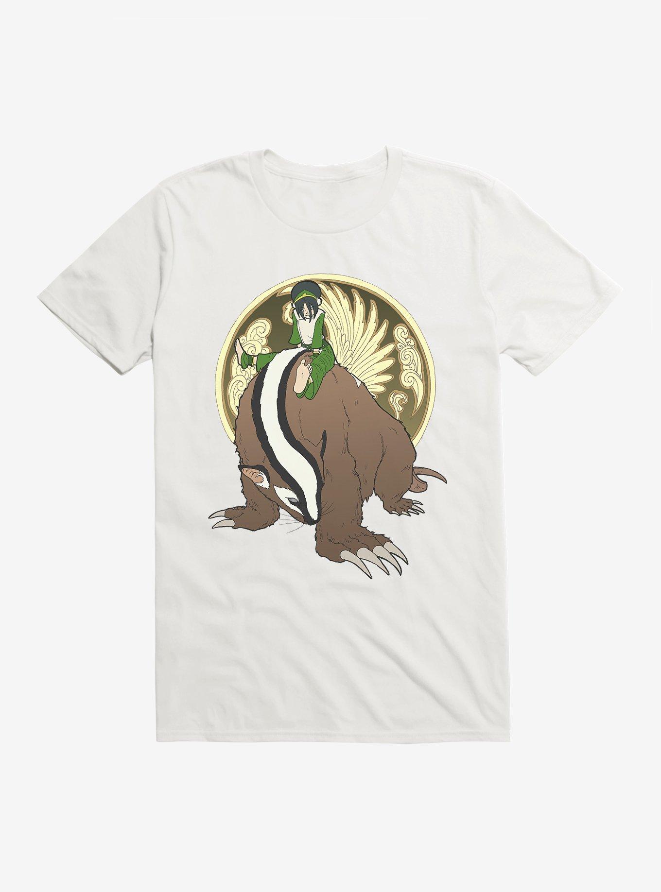 Avatar: The Last Airbender Toph And The Badgermole T-Shirt, , hi-res