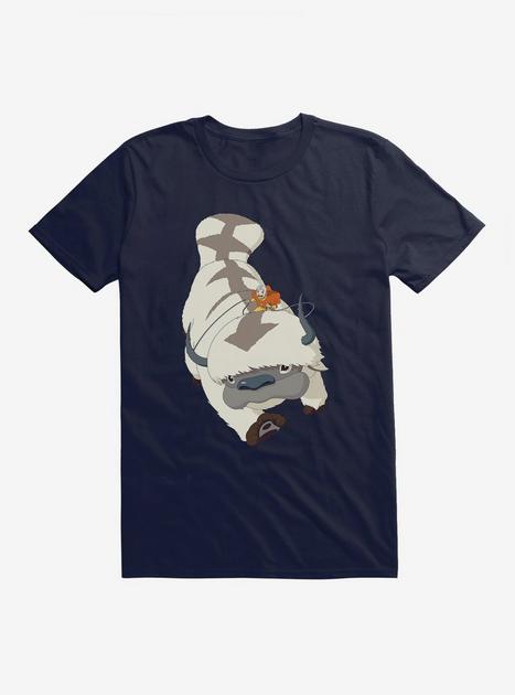 Avatar: The Last Airbender Appa Flight T-Shirt - BLUE | Hot Topic