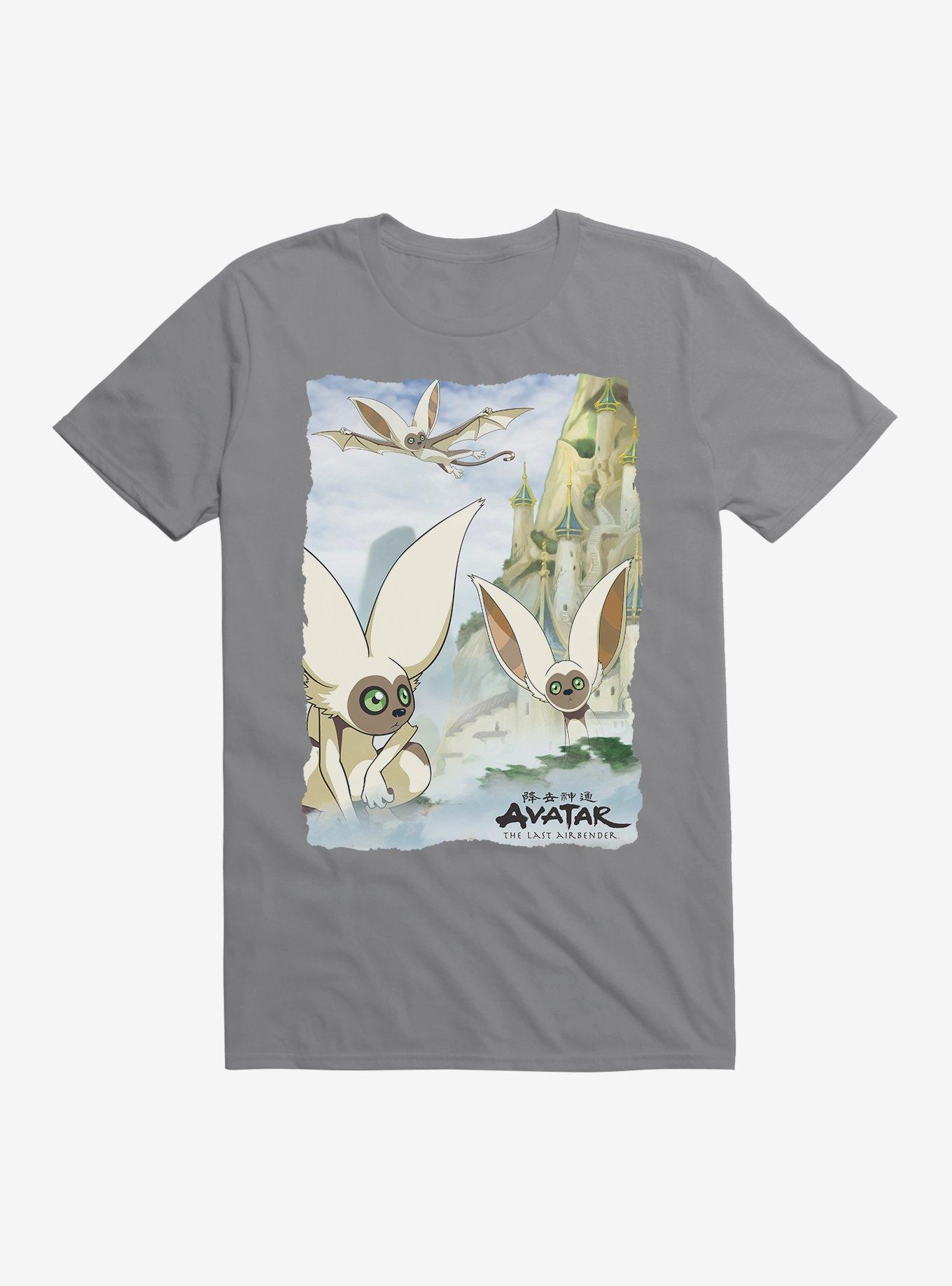 Avatar: The Last Airbender Flight Of Momo T-Shirt, STORM GREY, hi-res