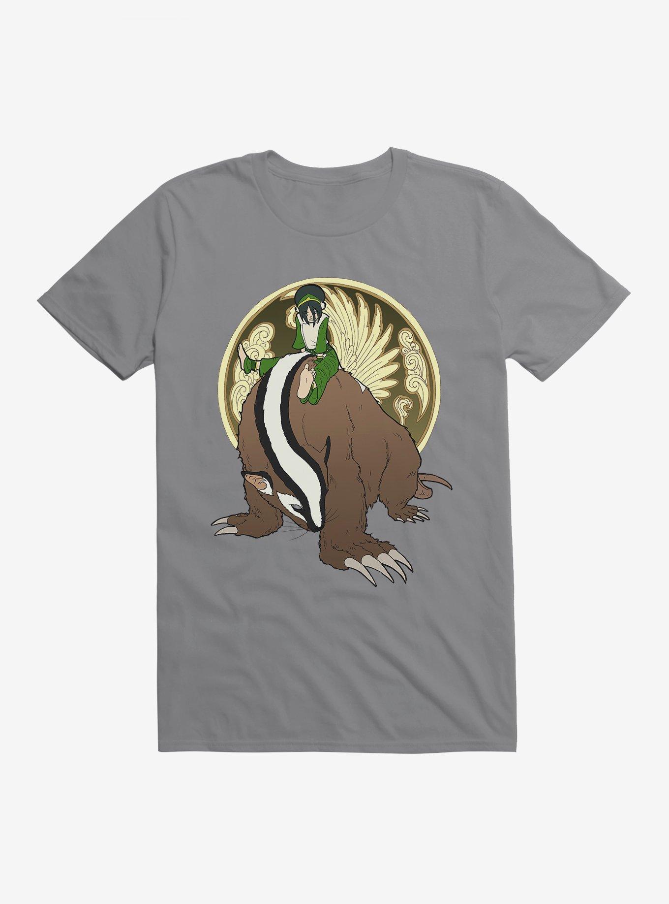 Avatar: The Last Airbender Toph And The Badgermole T-Shirt, , hi-res