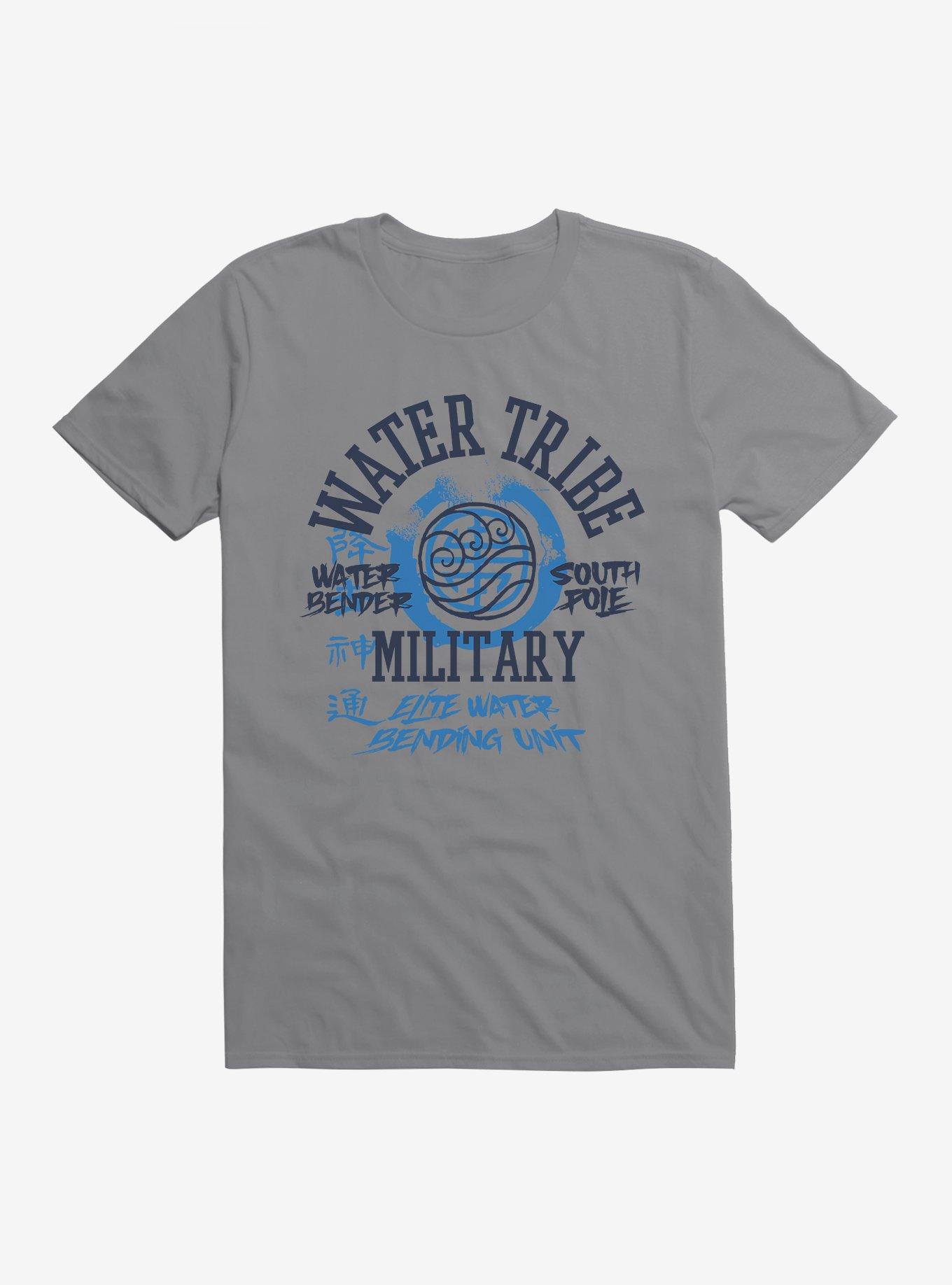 Avatar: The Last Airbender Water Tribe South Pole T-Shirt, STORM GREY, hi-res