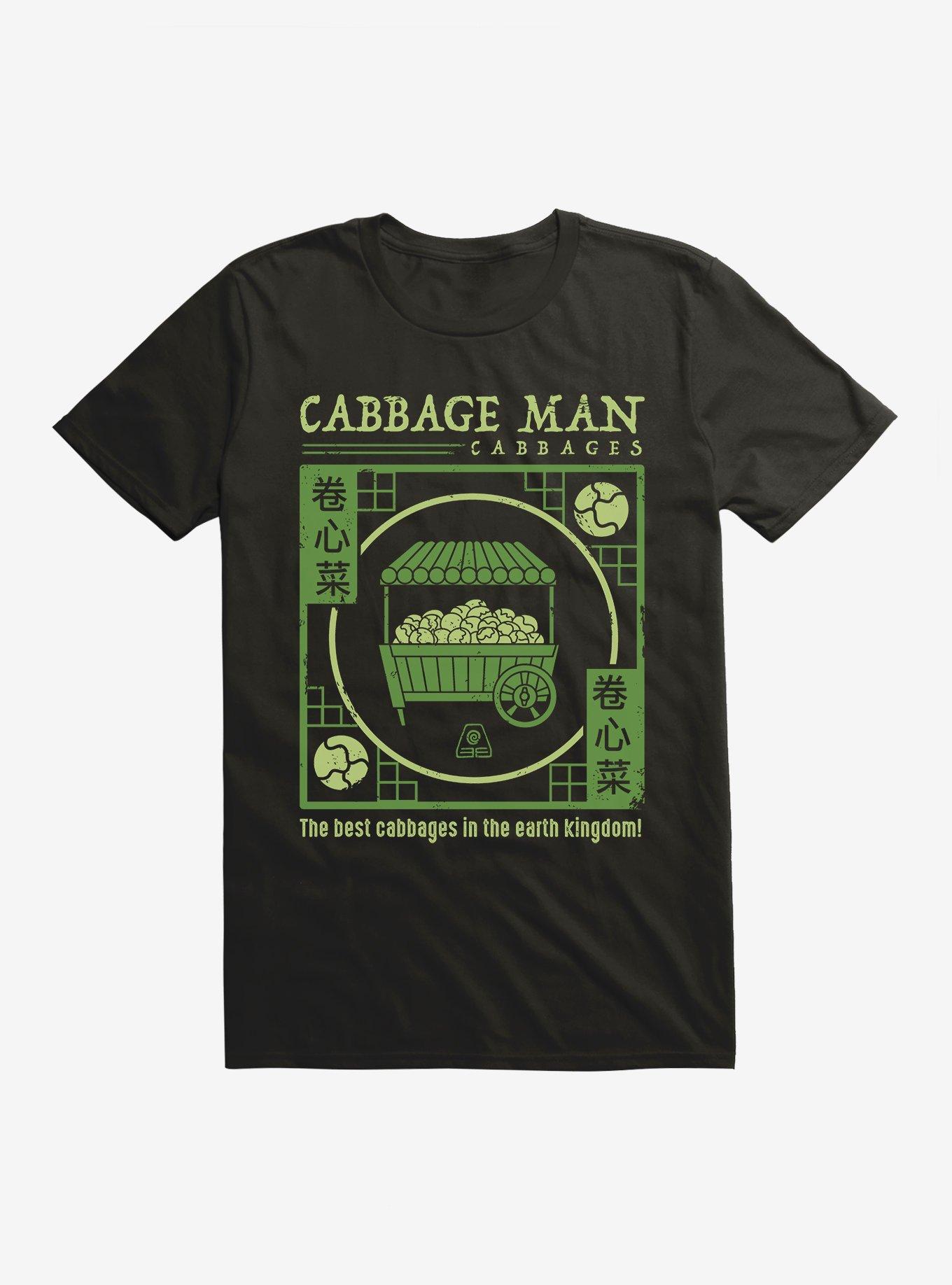 Avatar: The Last Airbender The Best Cabbages T-Shirt, BLACK, hi-res