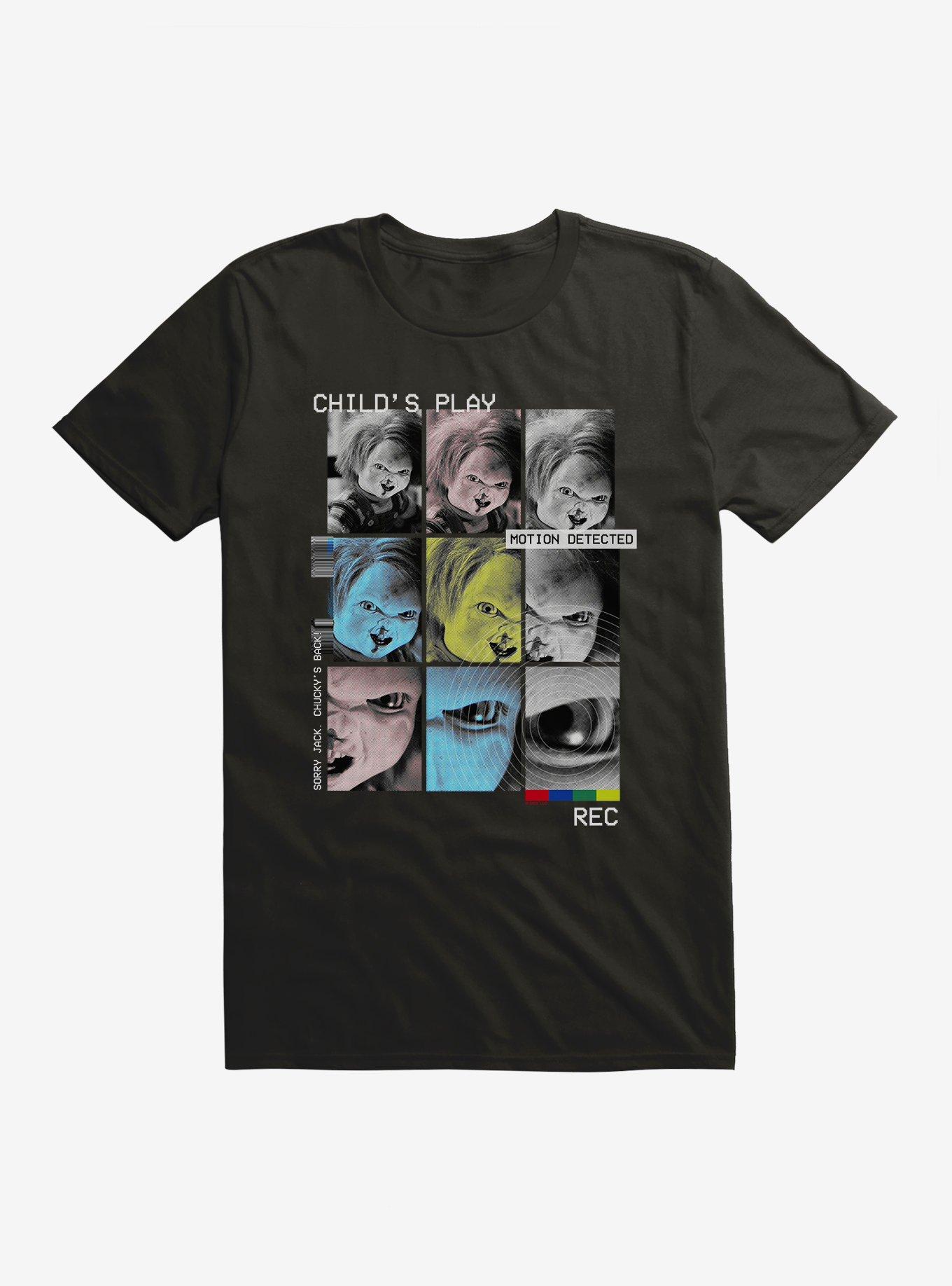 Chucky Child's Play Recording T-Shirt, , hi-res