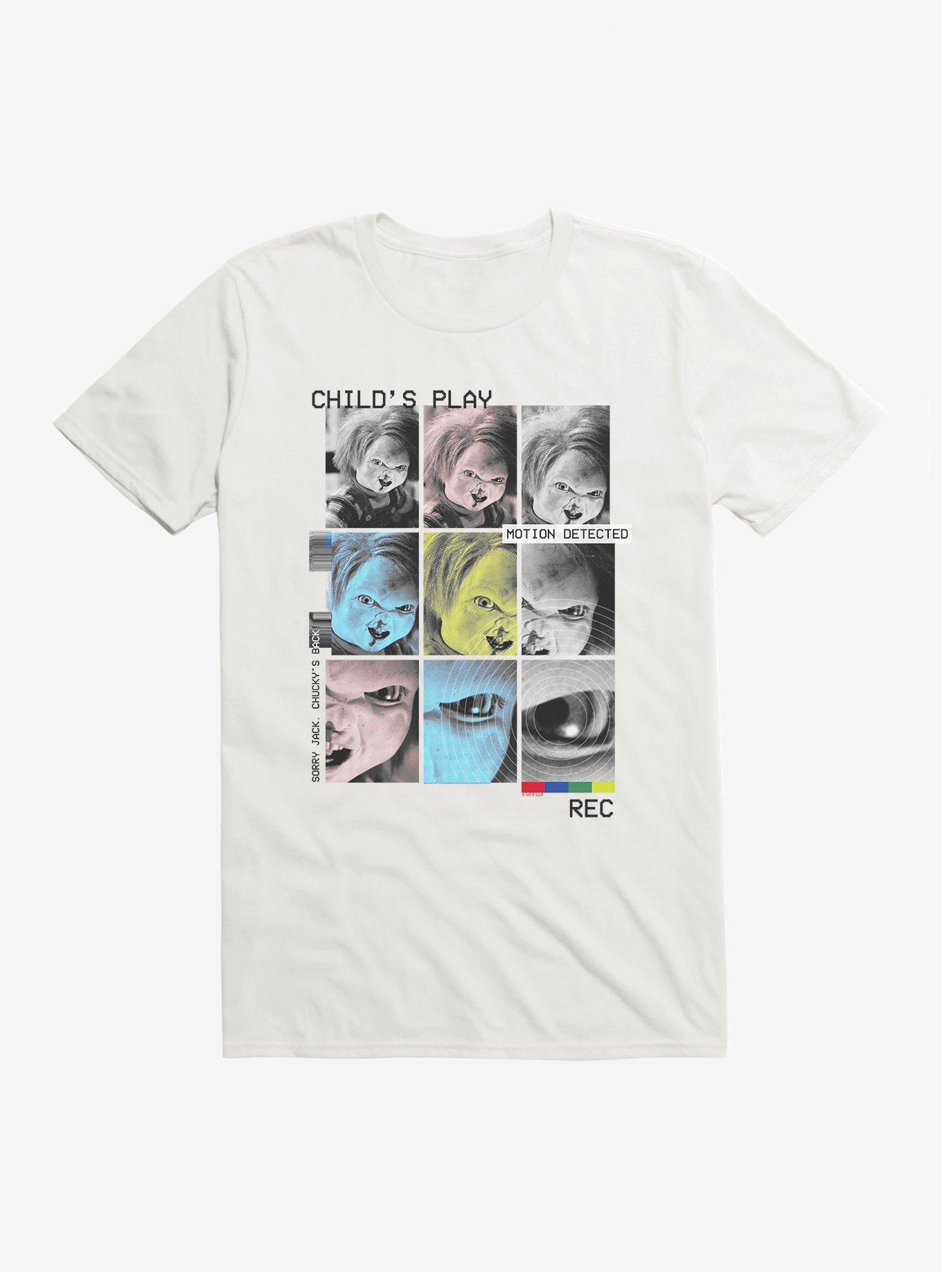 Chucky Child's Play Recording T-Shirt, , hi-res